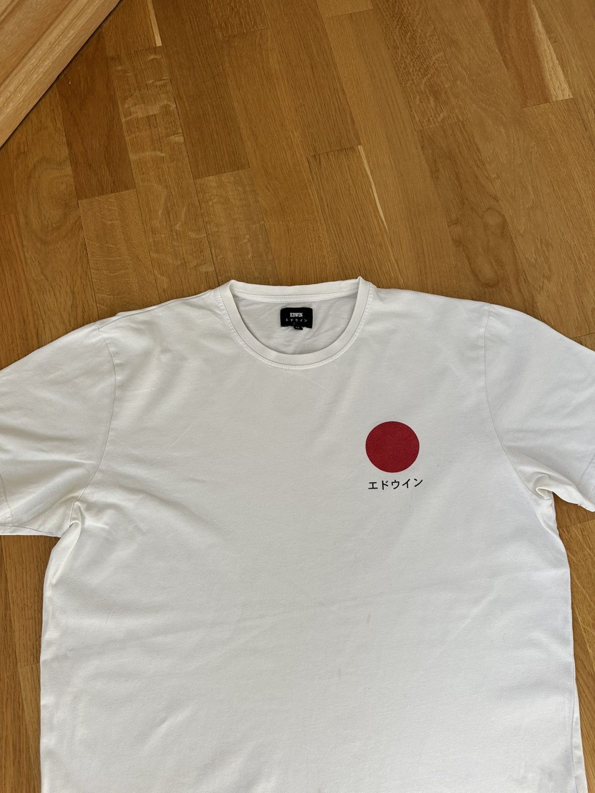 Edwin Men’s Edwin Japanese Sun Set T-shirt M Size White Size US M / EU 48-50 / 2 - 5 Thumbnail