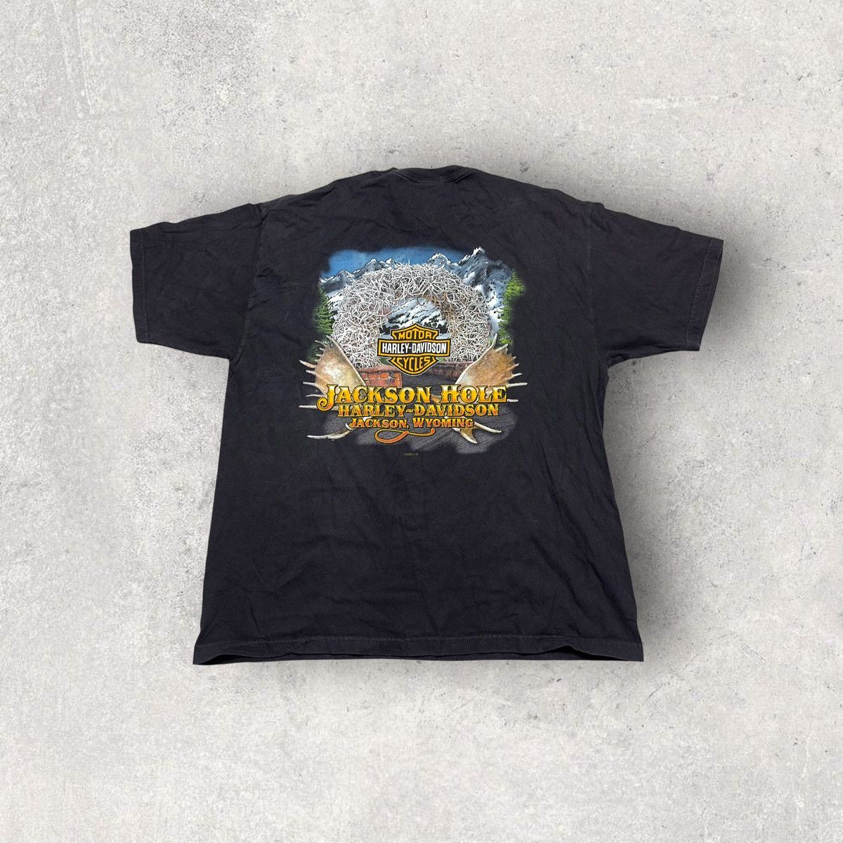 Harley Davidson × Vintage Vintage Harley Davidson tee Size US XL / EU 56 / 4 - 1 Thumbnail