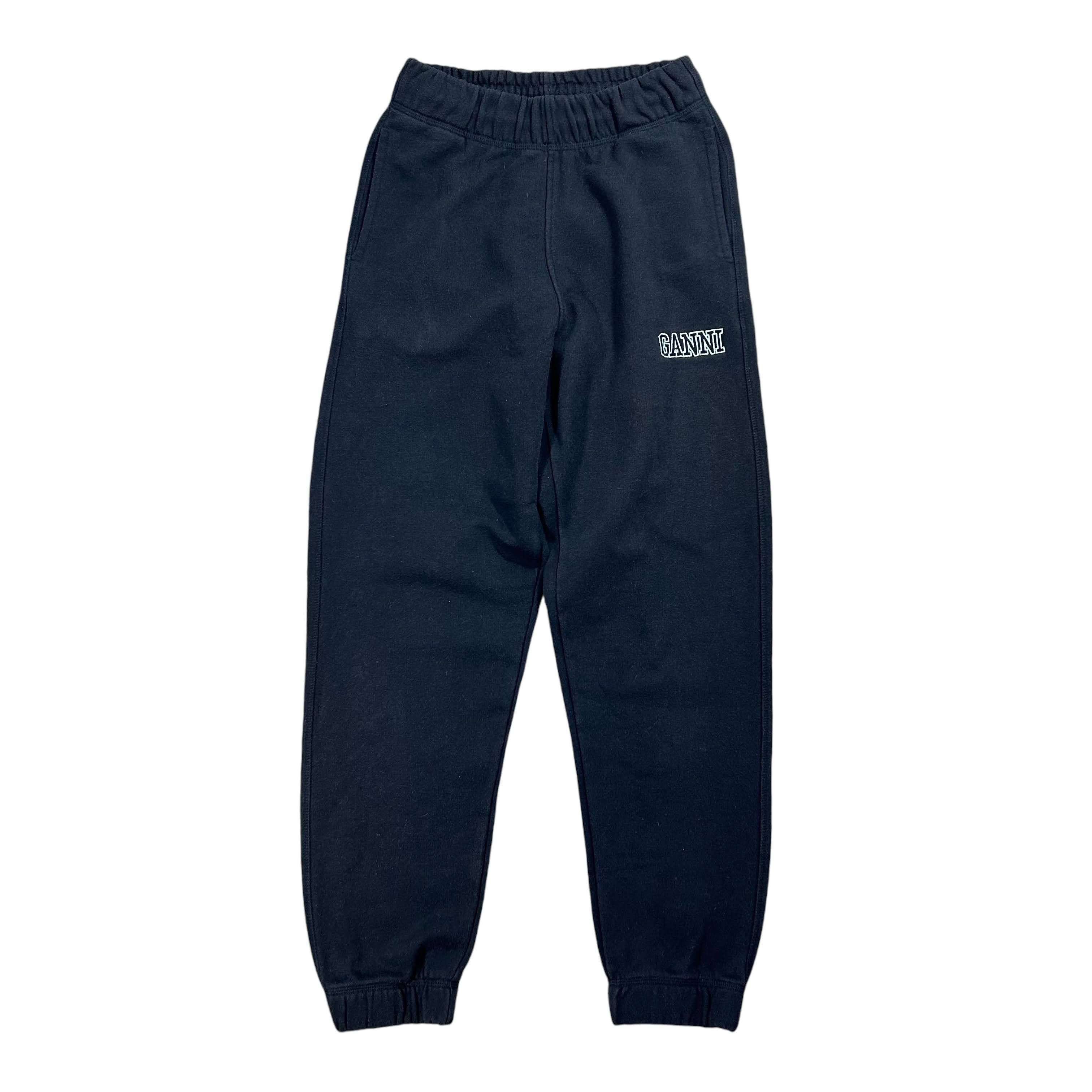 Ganni Ganni Software IV Blue Cotton Blend Sweatpants Size XS Size 24" / US 00 / IT 34 - 1 Thumbnail
