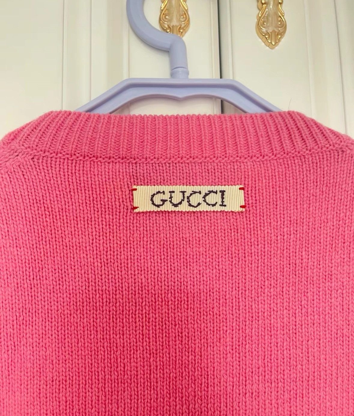 Gucci Gucci Pink Doraemon pullover sweater 2501-Nextarrow Size US M / EU 48-50 / 2 - 3 Thumbnail