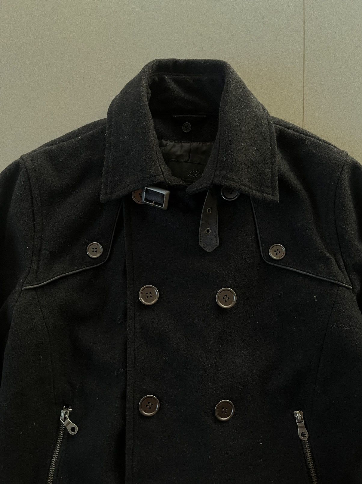 14th Addiction Japanese Mossimo Wool Vkei jacket Multi Punk Tactical Jacket Size US M / EU 48-50 / 2 - 5 Thumbnail