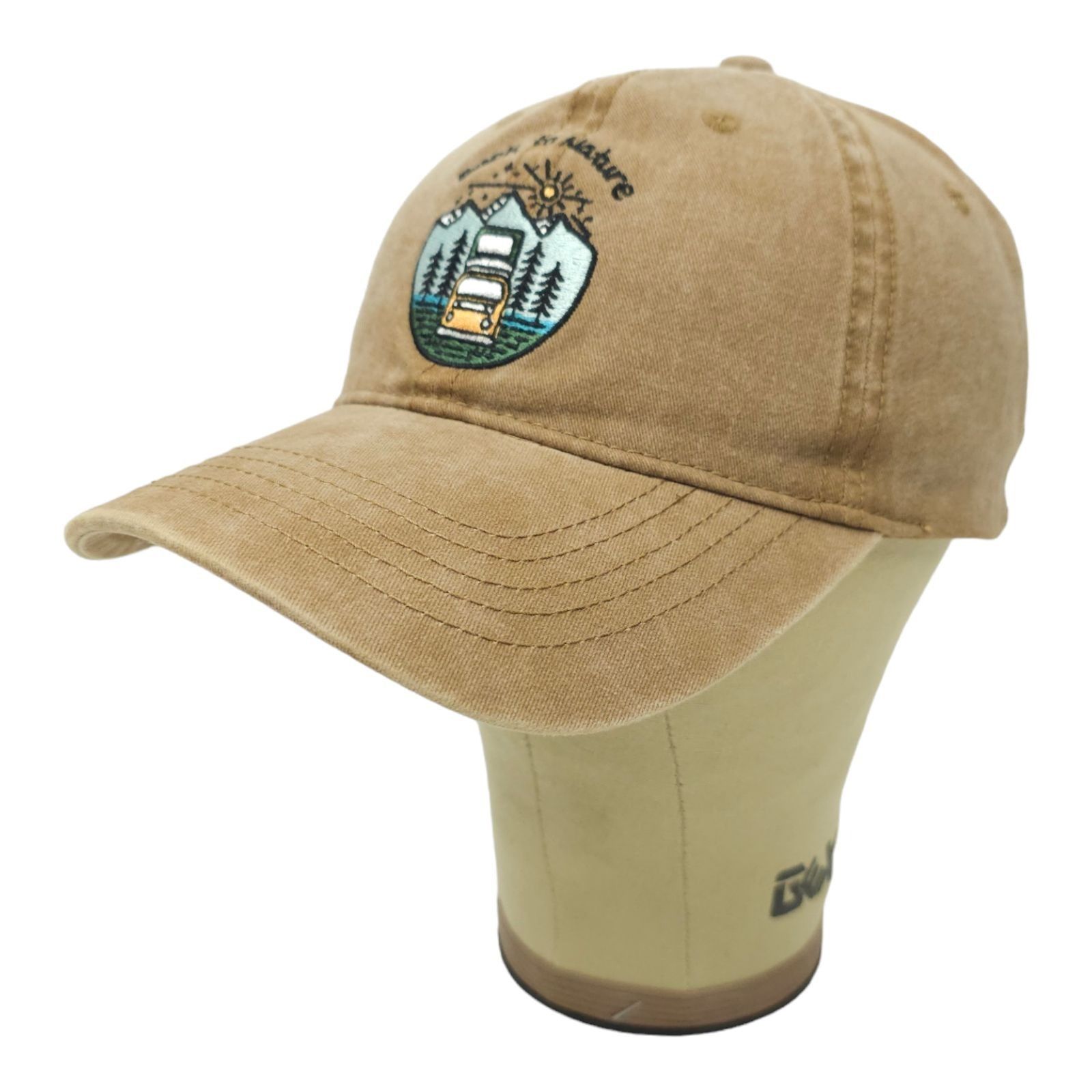 Other Back To Nature Embroidered RV Van Adjustable Tuck Strap Cap Size ONE SIZE - 2 Thumbnail