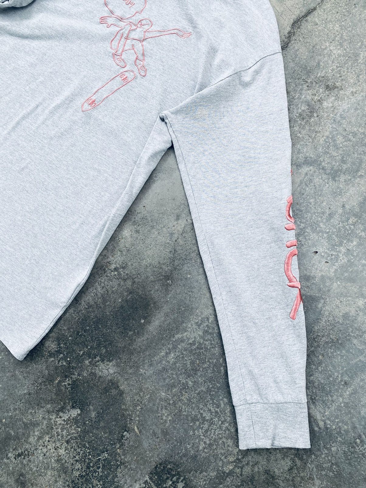 Thrasher Vintage Thrasher Fuck x Jouetie Embroidery Long sleeve Tees Size US M / EU 48-50 / 2 - 6 Thumbnail