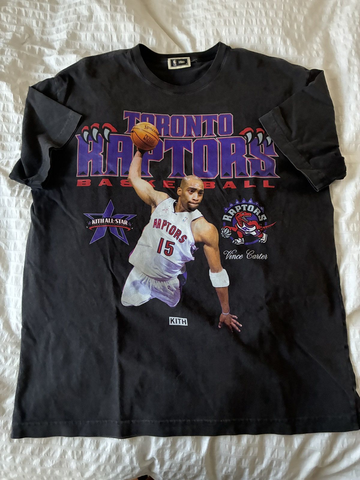Kith Raptors Vince Carter tshirt