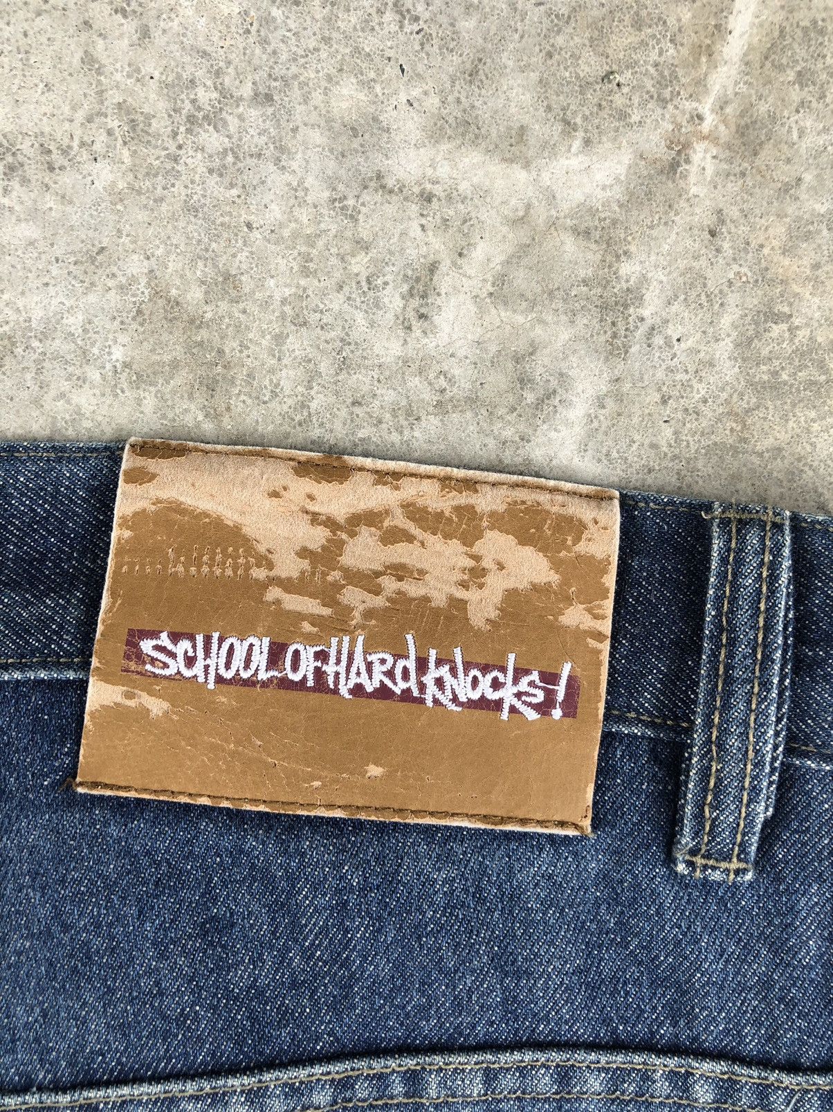 Vintage Sohk Embroidered Jeans Baggy Jeans Hip Hop Distressed Jeans Size US 34 / EU 50 - 18 Thumbnail