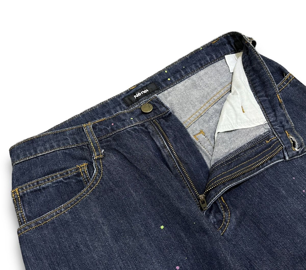 Japanese Brand Ne-net indigo blue denim pants “Slim” Size US 30 / EU 46 - 5 Thumbnail