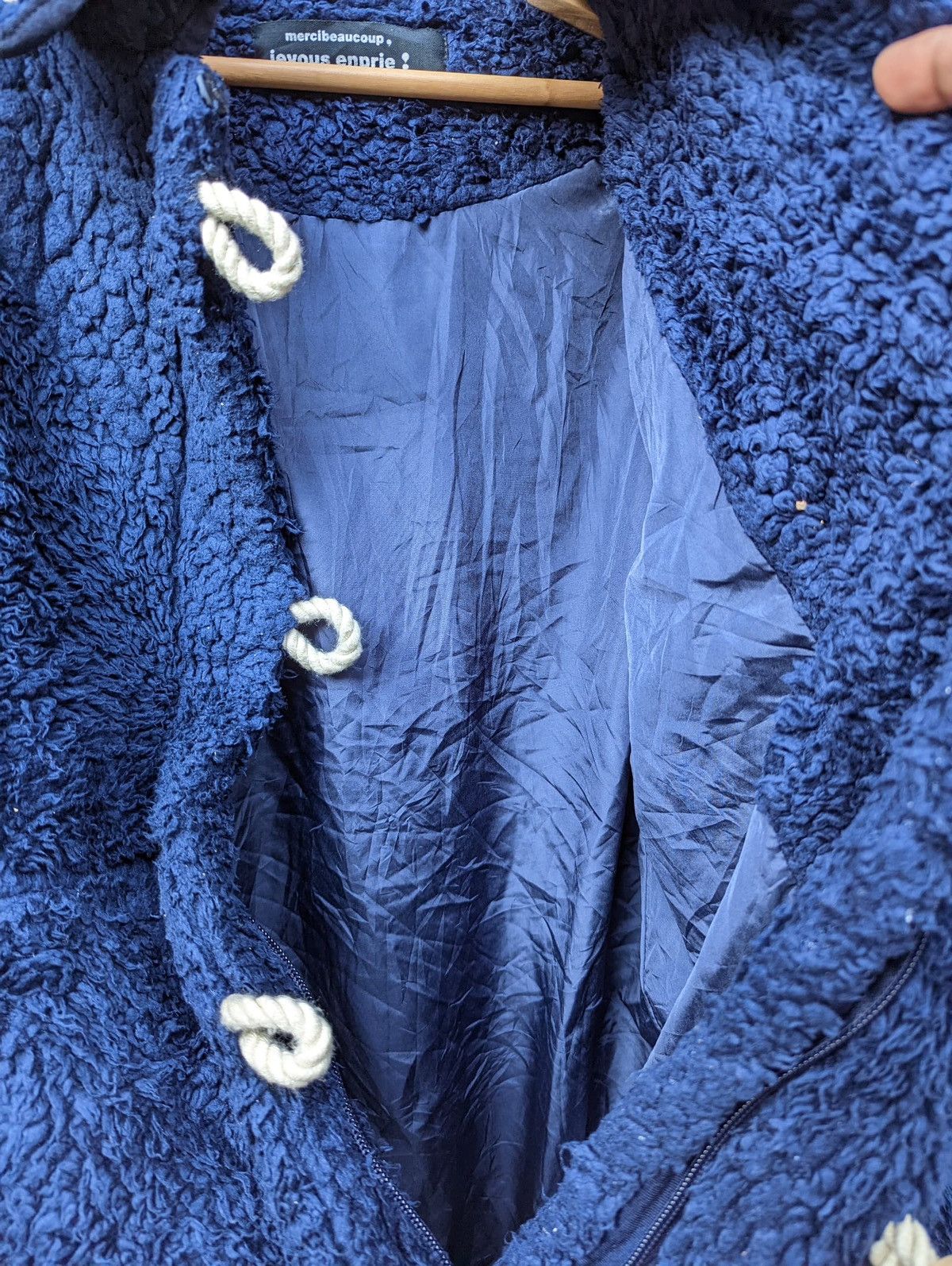 Issey Miyake × mercibeaucoup Mercibeaucoup jevous enprie Fleece Jacket Hoodie Size US S / EU 44-46 / 1 - 5 Thumbnail