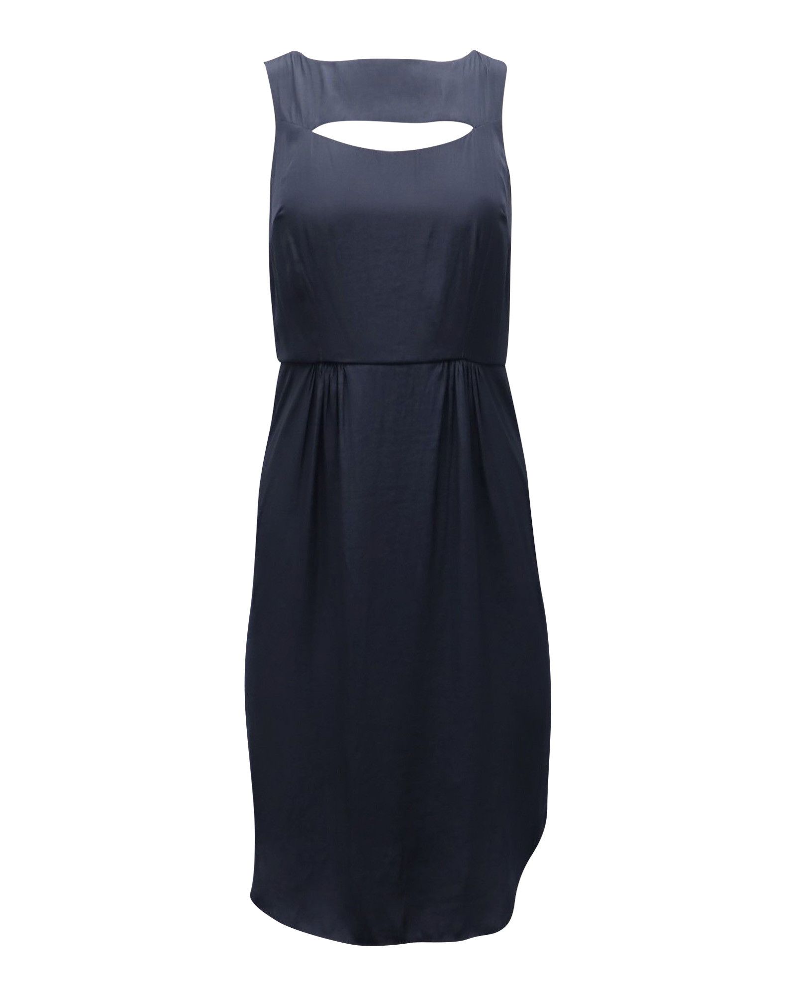Ulla Johnson Ulla Johnson Cut-Out Sleeveless Midi Dress in Navy Blue Poly Size XS / US 0-2 / IT 36-38 - 1 Thumbnail