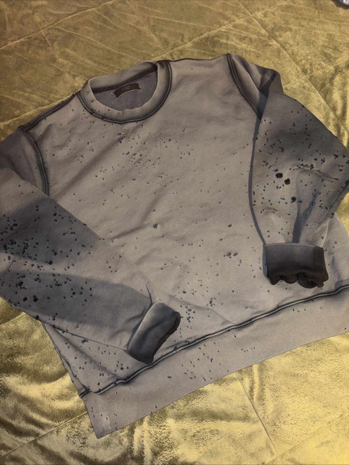 Amiri Amiri washed shotgun crewneck Size US XL / EU 56 / 4 - 1 Thumbnail