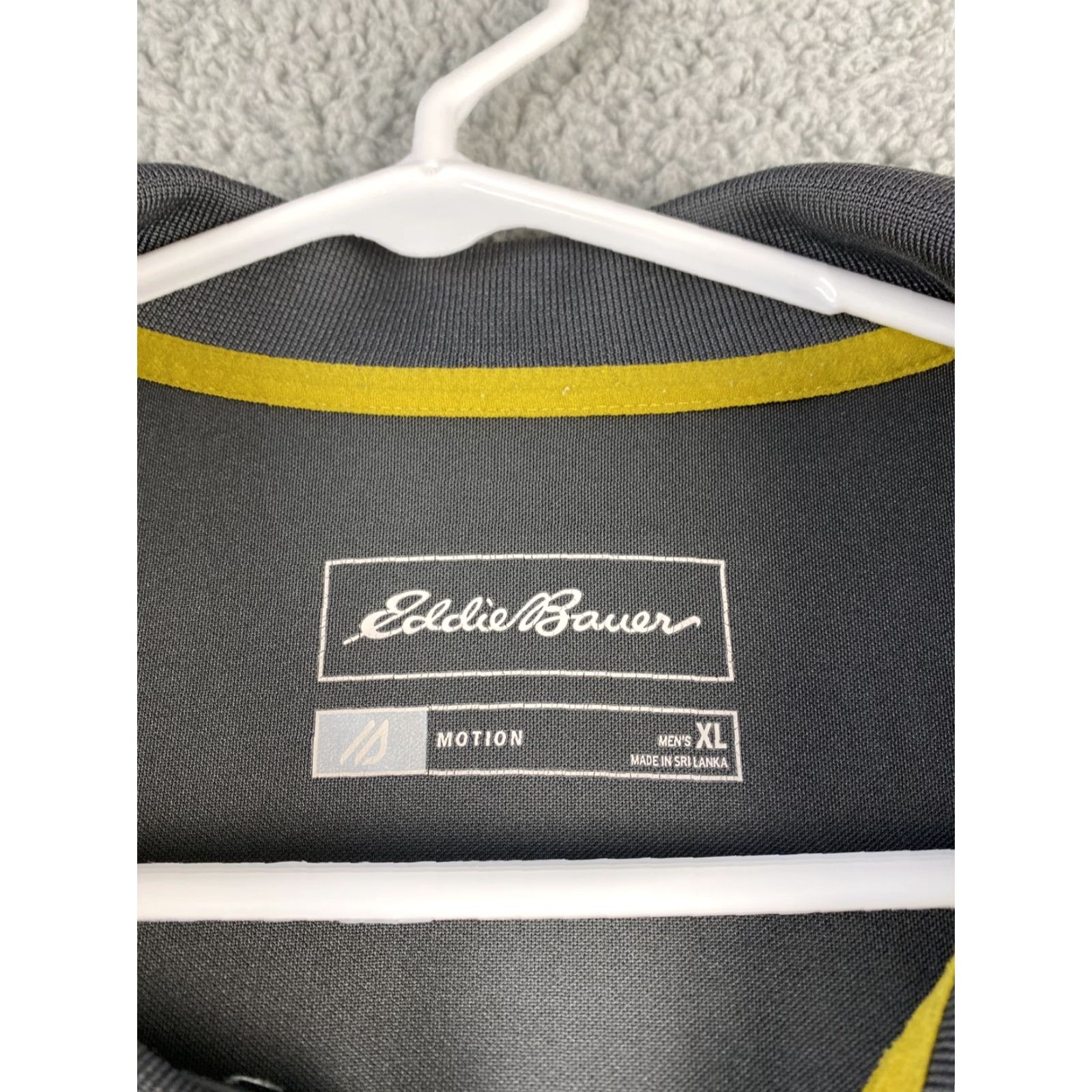 Eddie Bauer Eddie Bauer Polo Shirt Mens Gray XL Short Sleeve Active Solid 37-39 Polo Golf All Seasons Regular Logo Shirt Size US XL / EU 56 / 4 - 4 Thumbnail