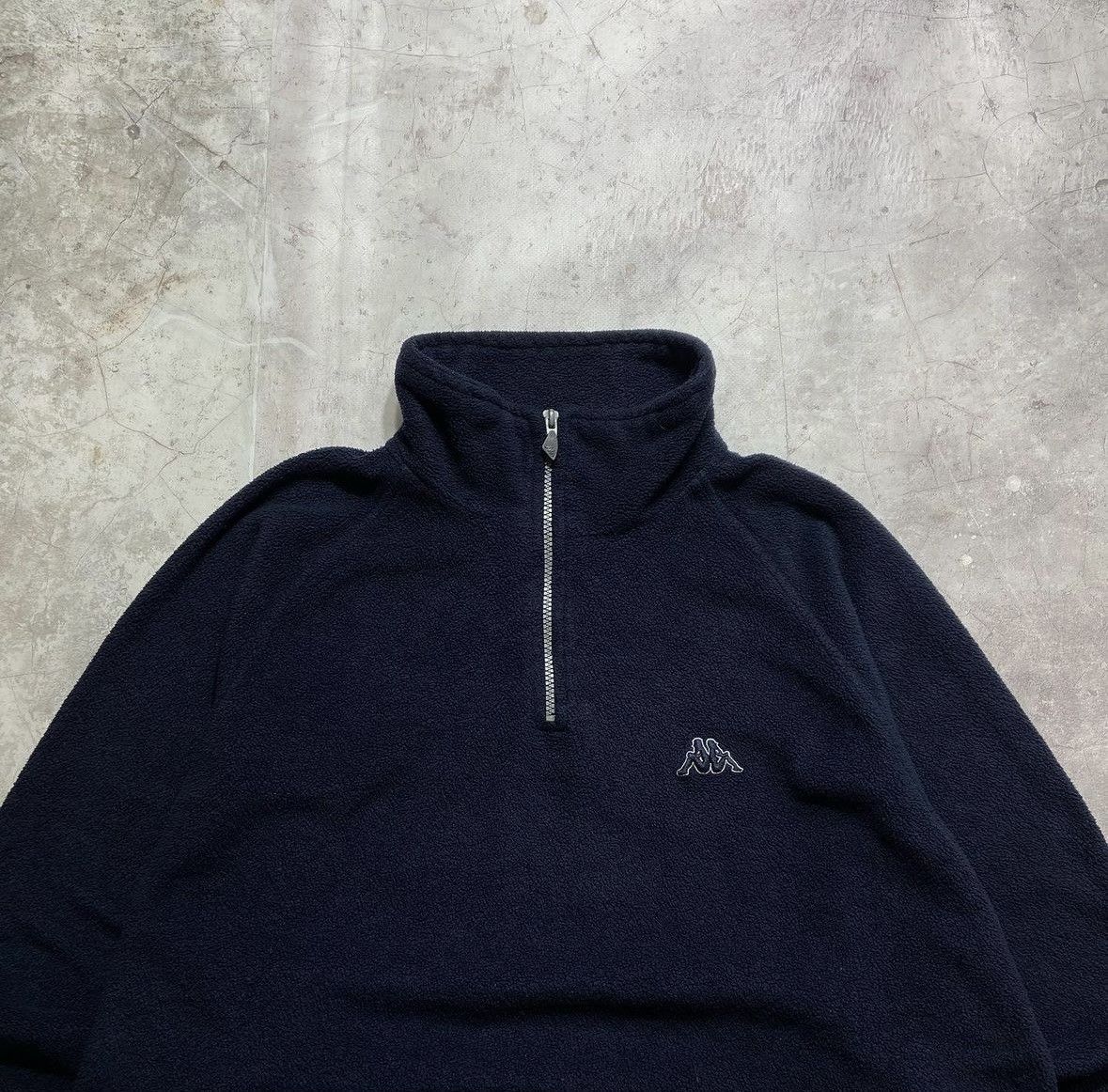 Kappa Vintage Kappa 1/4 Fleece Size US XL / EU 56 / 4 - 2 Thumbnail