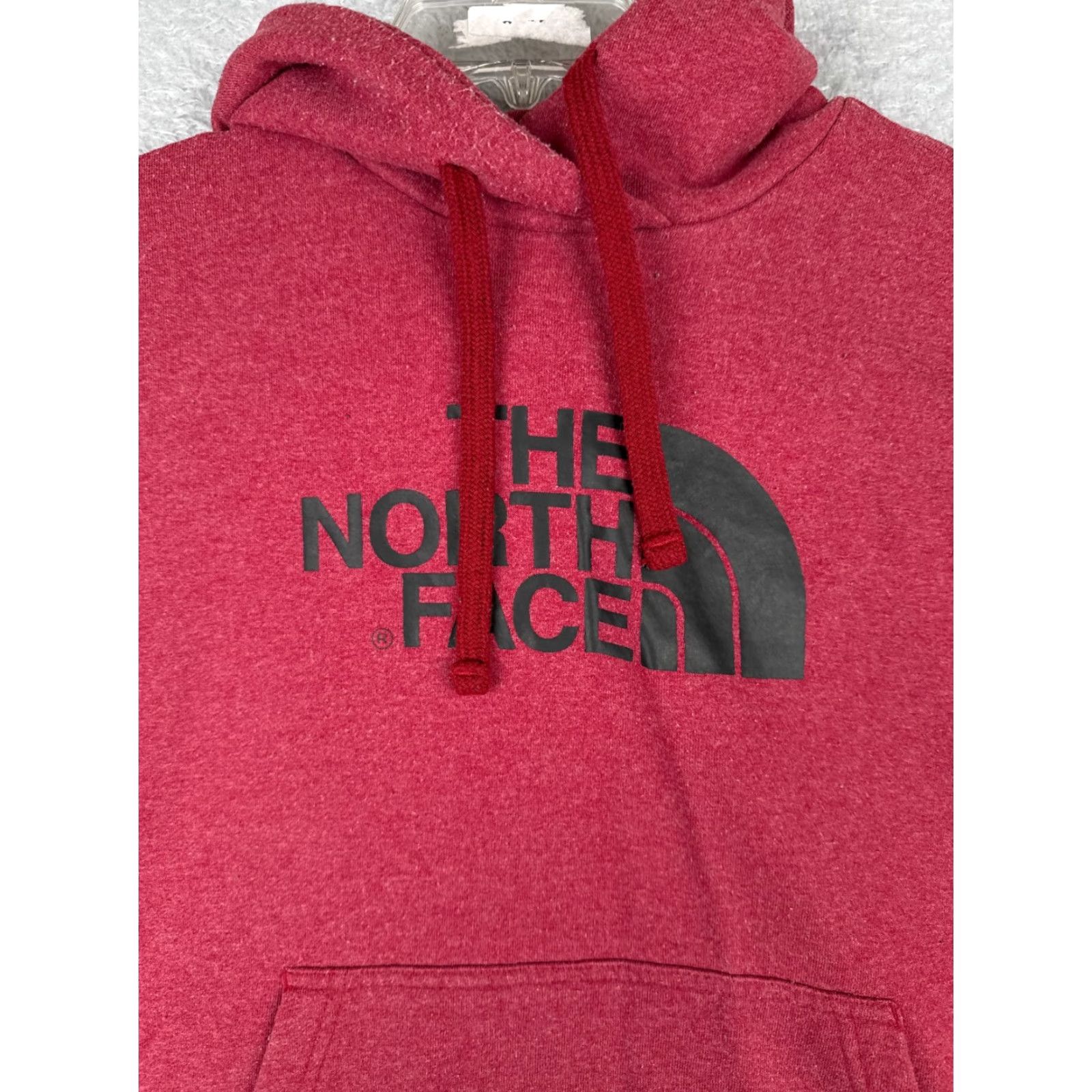 The North Face The North Face Mens Hoodie Pullover Zip Pocket Red Cotton Blend Jersey Size US M / EU 48-50 / 2 - 6 Thumbnail
