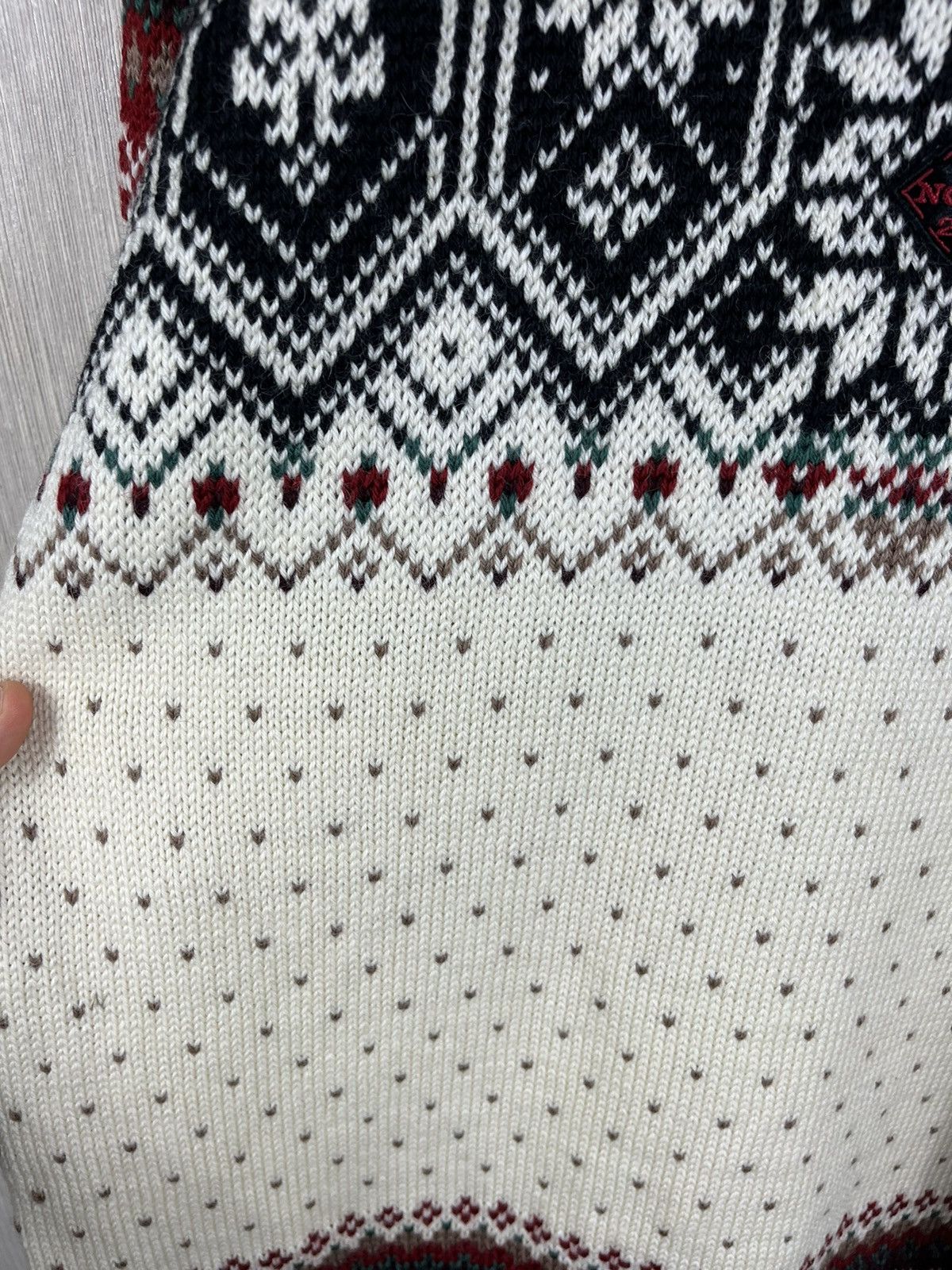 Dale Of Norway × Vintage Vintage Dale of Norway wool heavy patterned zip sweater knit Size US S / EU 44-46 / 1 - 10 Thumbnail