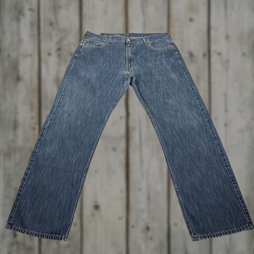Levi's Levi's 569 Jeans Mens 36x32 Blue Loose Straight Baggy Denim Pants Western 90s Grunge Vintage No Size US 36 / EU 52 - 1 Thumbnail