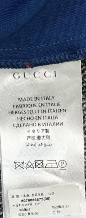 Gucci Gucci Red & Blue Color Block Flared Casual Pants K12 Size 25" / US 0 / IT 36 - 9 Thumbnail