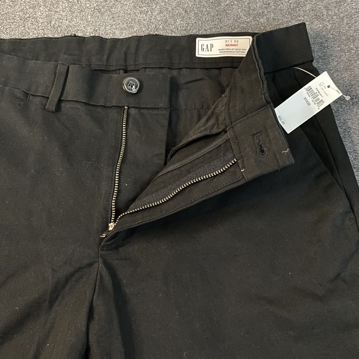 Gap GAP Slim Fit Pants Women's Black Skinny 31x32 NWT Size 31" - 5 Thumbnail