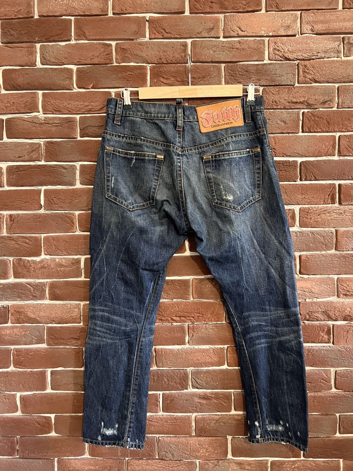Dsquared2 Rare Vintage Dsquared2 Faith Womens distressed Denim pants Size 28" / US 6 / IT 42 - 1 Thumbnail