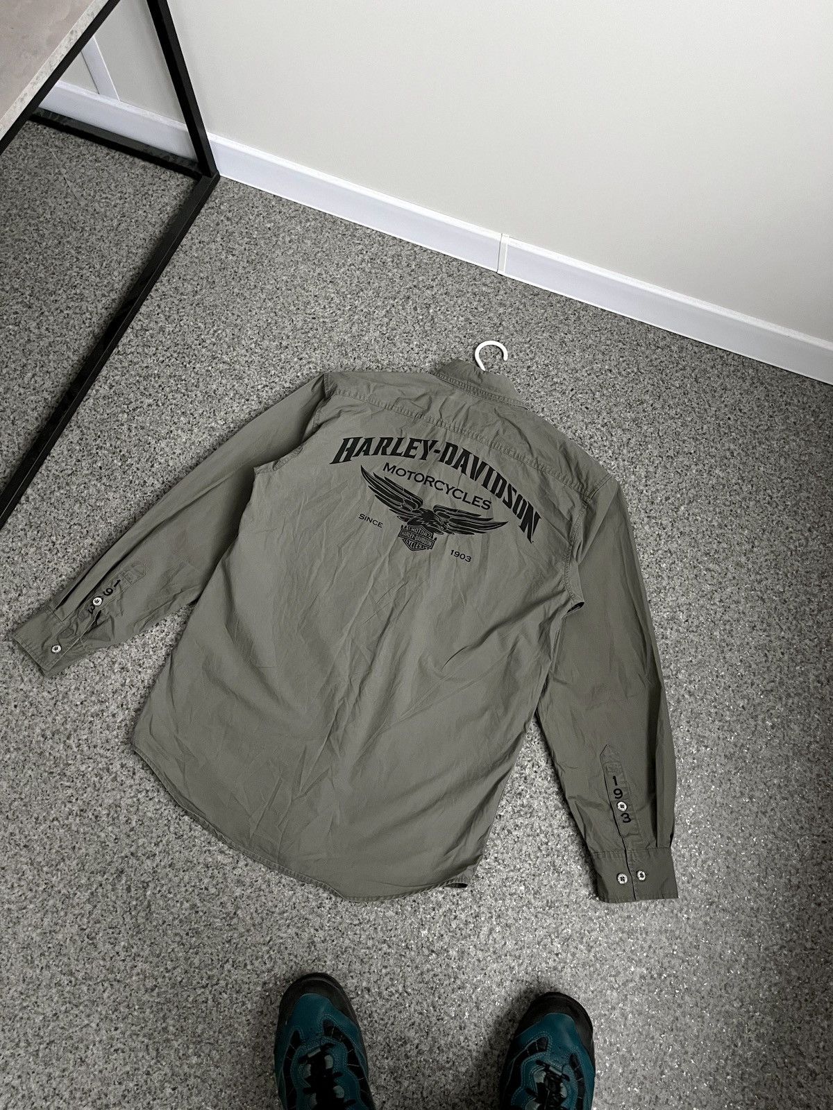 Harley Davidson HARLEY DAVIDSON BUTTON SHIRT SZ S Size US S / EU 44-46 / 1 - 1 Thumbnail