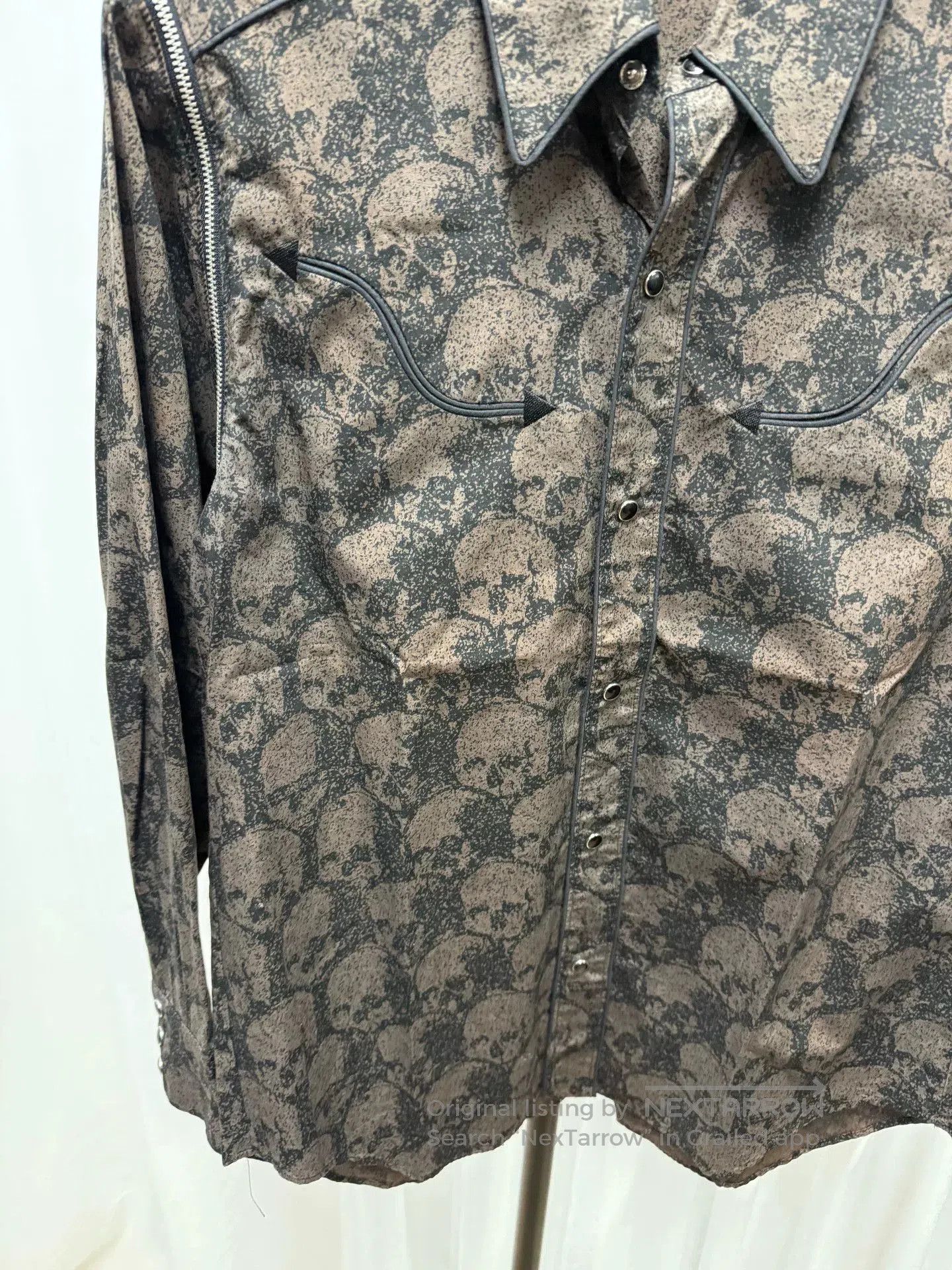 Comme des Garcons Homme Plus limited edition skull zip shirt. Size US L / EU 52-54 / 3 - 3 Thumbnail