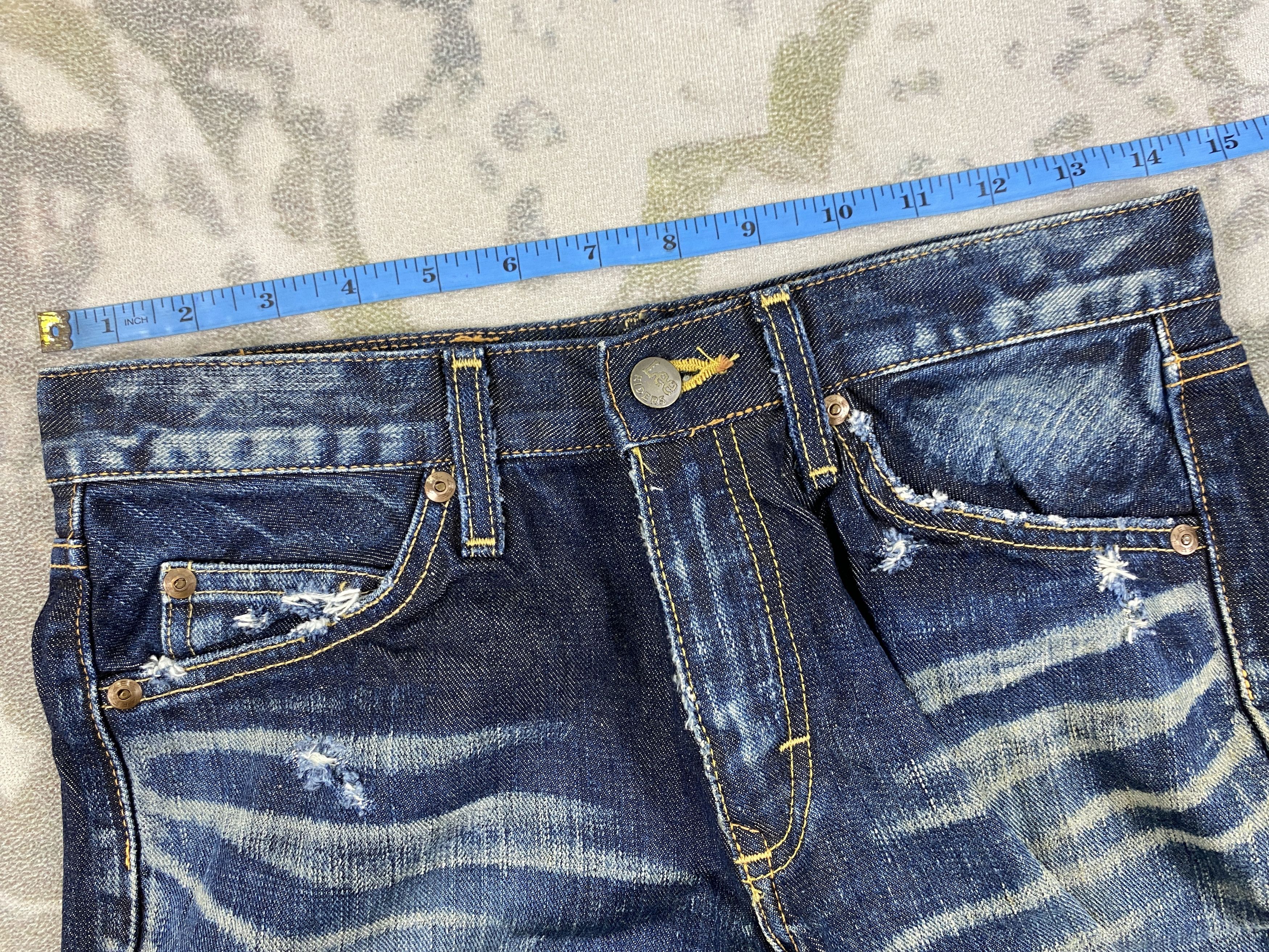 Levi's Vintage Lee Riders Flare Jeans 29x34 Denim- JN3807 Size US 29 - 5 Thumbnail