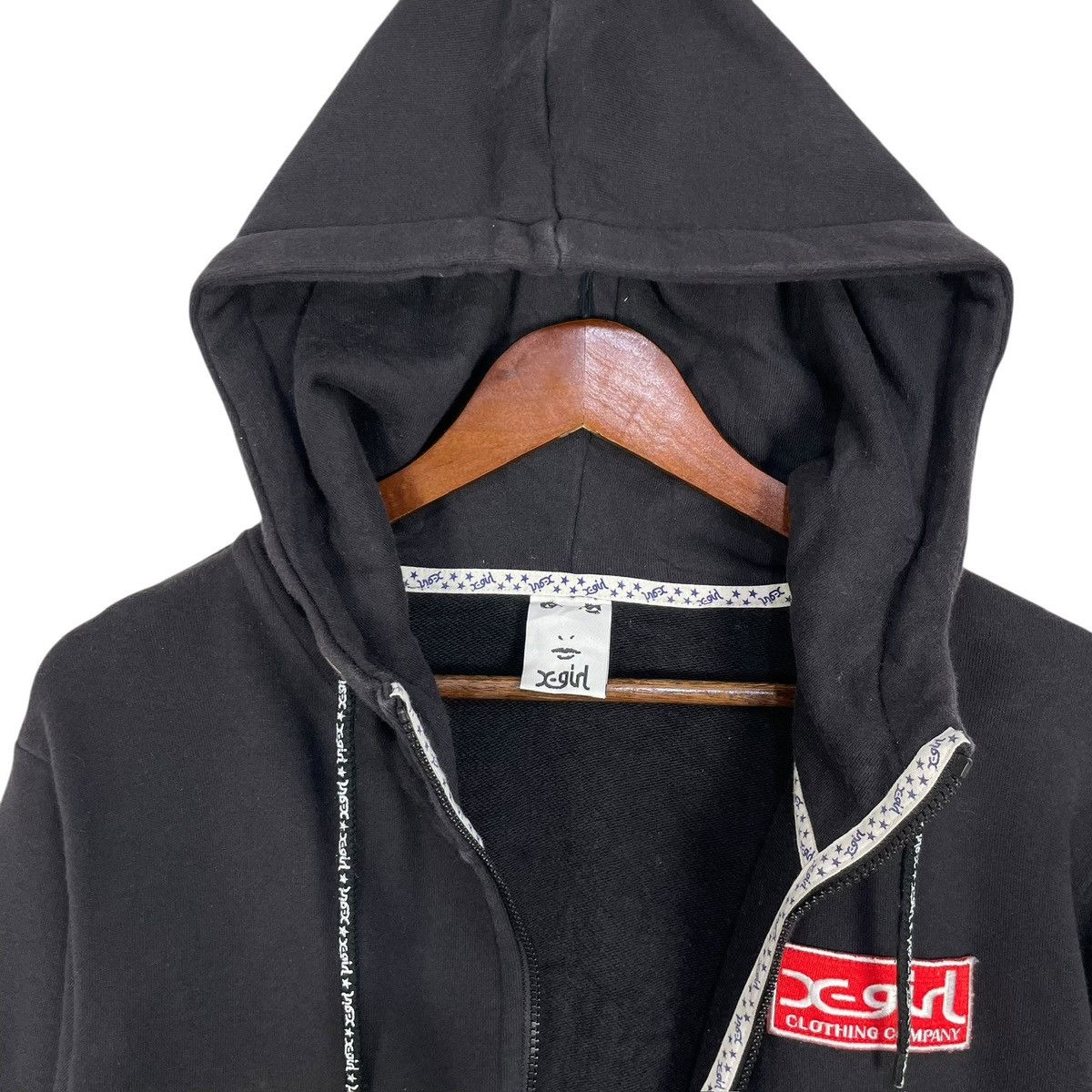 Japanese Brand Vintage X-Girl Japanese Brand Sweatshirt Hoodie Pull Over Size US S / EU 44-46 / 1 - 8 Thumbnail