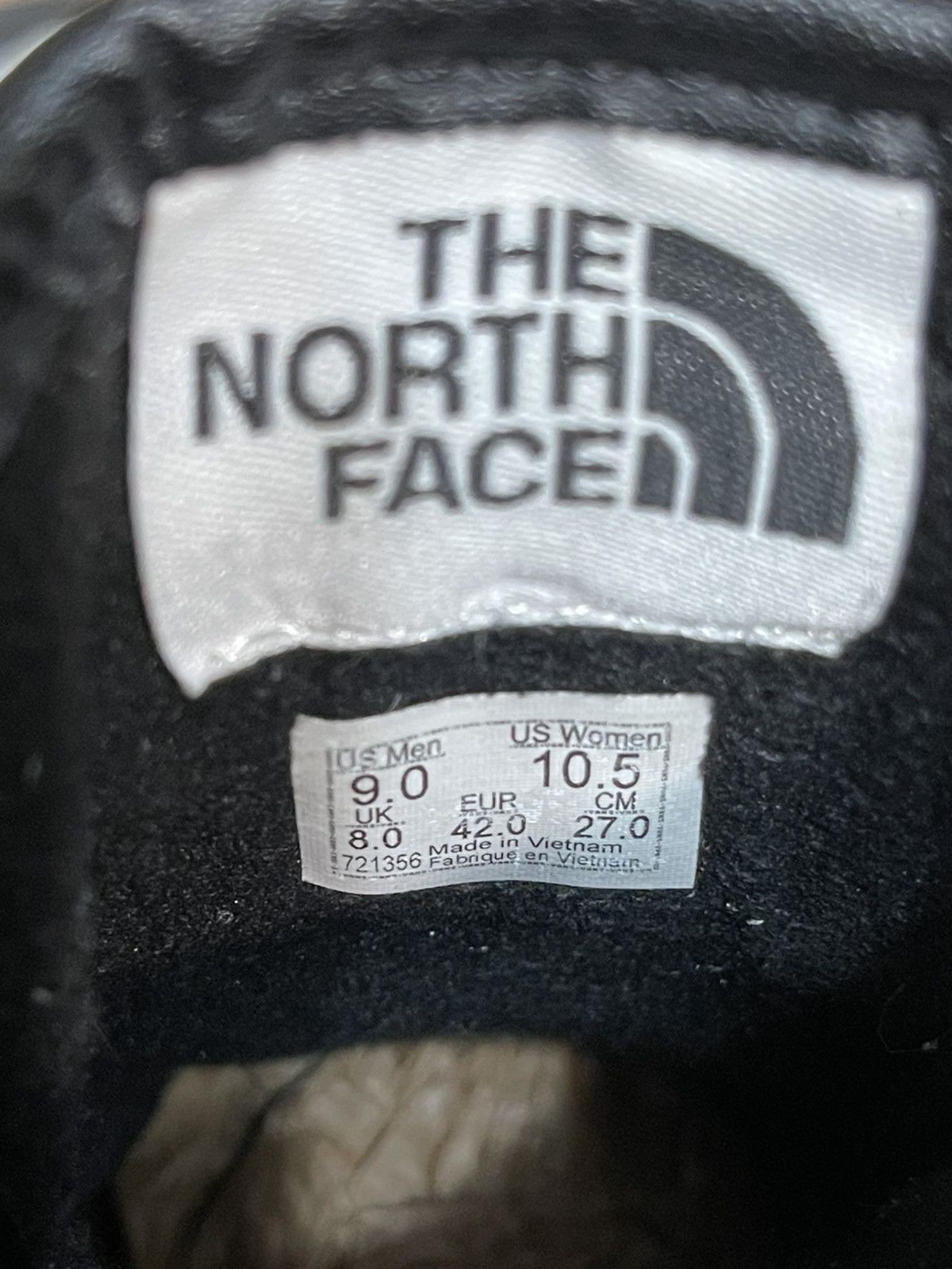The North Face × Vans VANS Sk8-Hi MTE x The North Face Black Men’s (EU 42 / 27 cm) Size US 9 / EU 42 - 11 Thumbnail