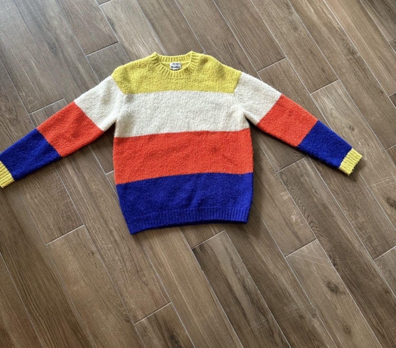 Acne Studios RARE GRAIL Acne Studios block pattern sweater Size US M / EU 48-50 / 2 - 3 Thumbnail