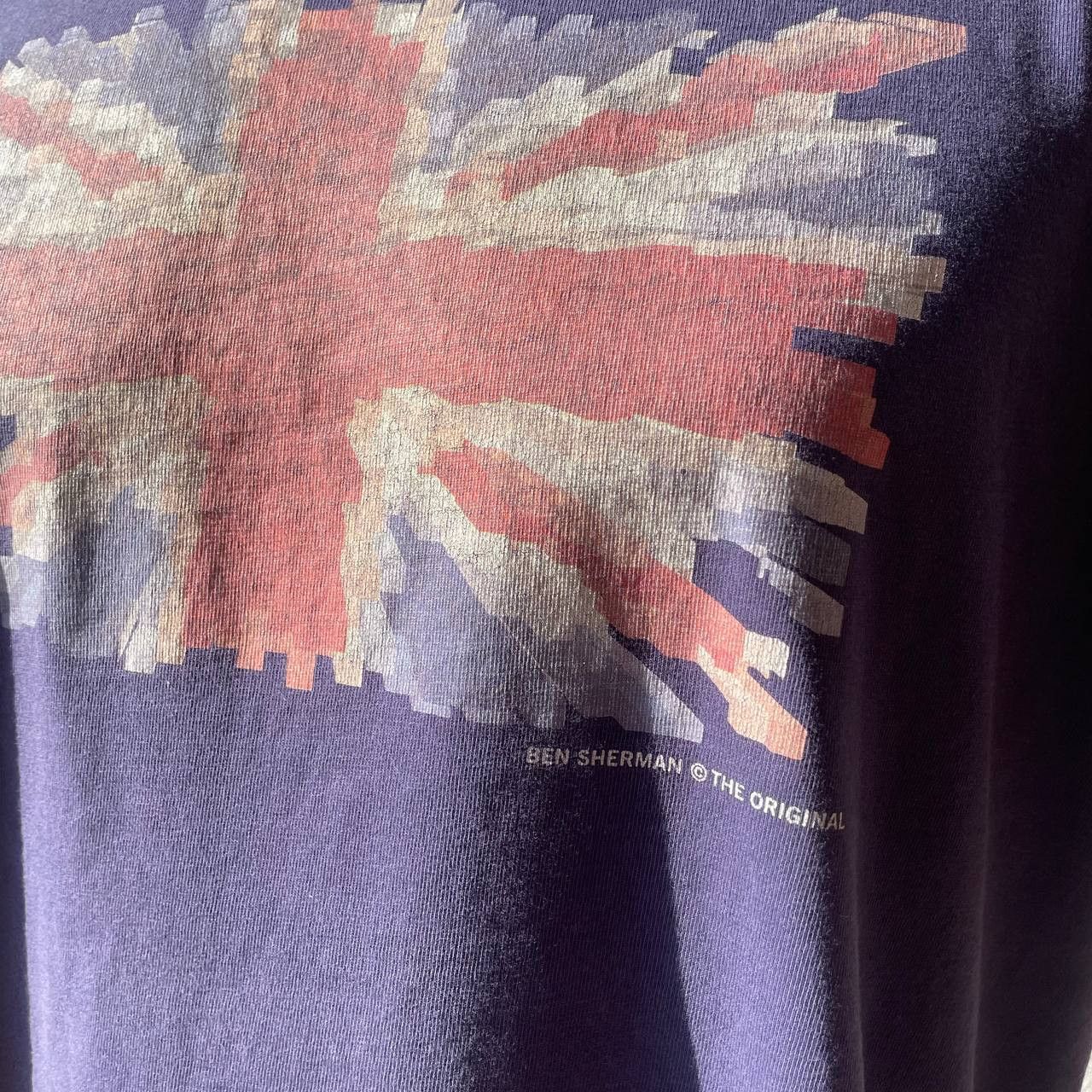 Ben Sherman BEN SHERMAN UNITED KINGDOM FLAG VINTAGE NICE FADE Size US XL / EU 56 / 4 - 2 Thumbnail