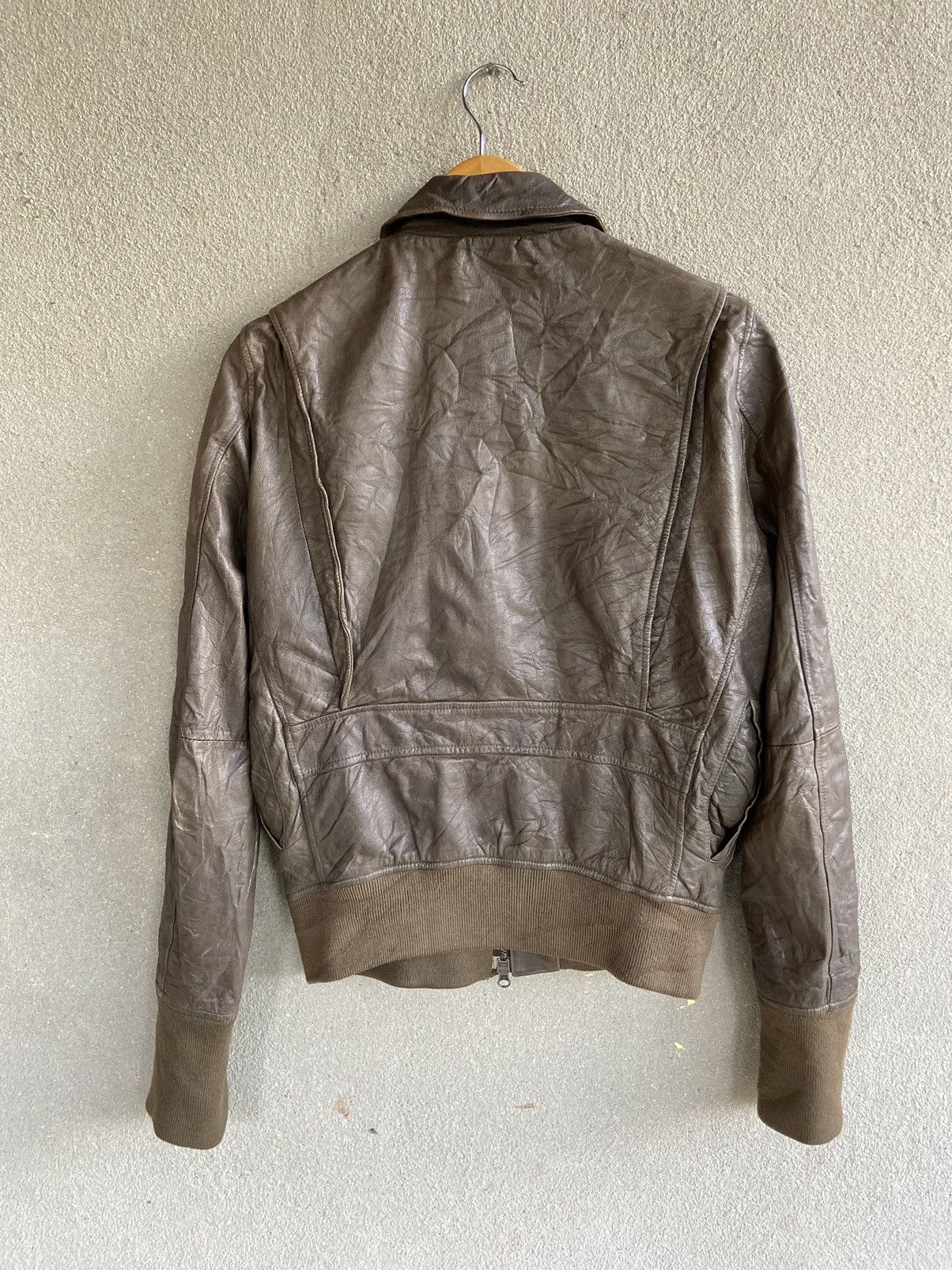 Davit Meursault Japan Vintage Davit Meursault leather jacket Size US S / EU 44-46 / 1 - 2 Thumbnail