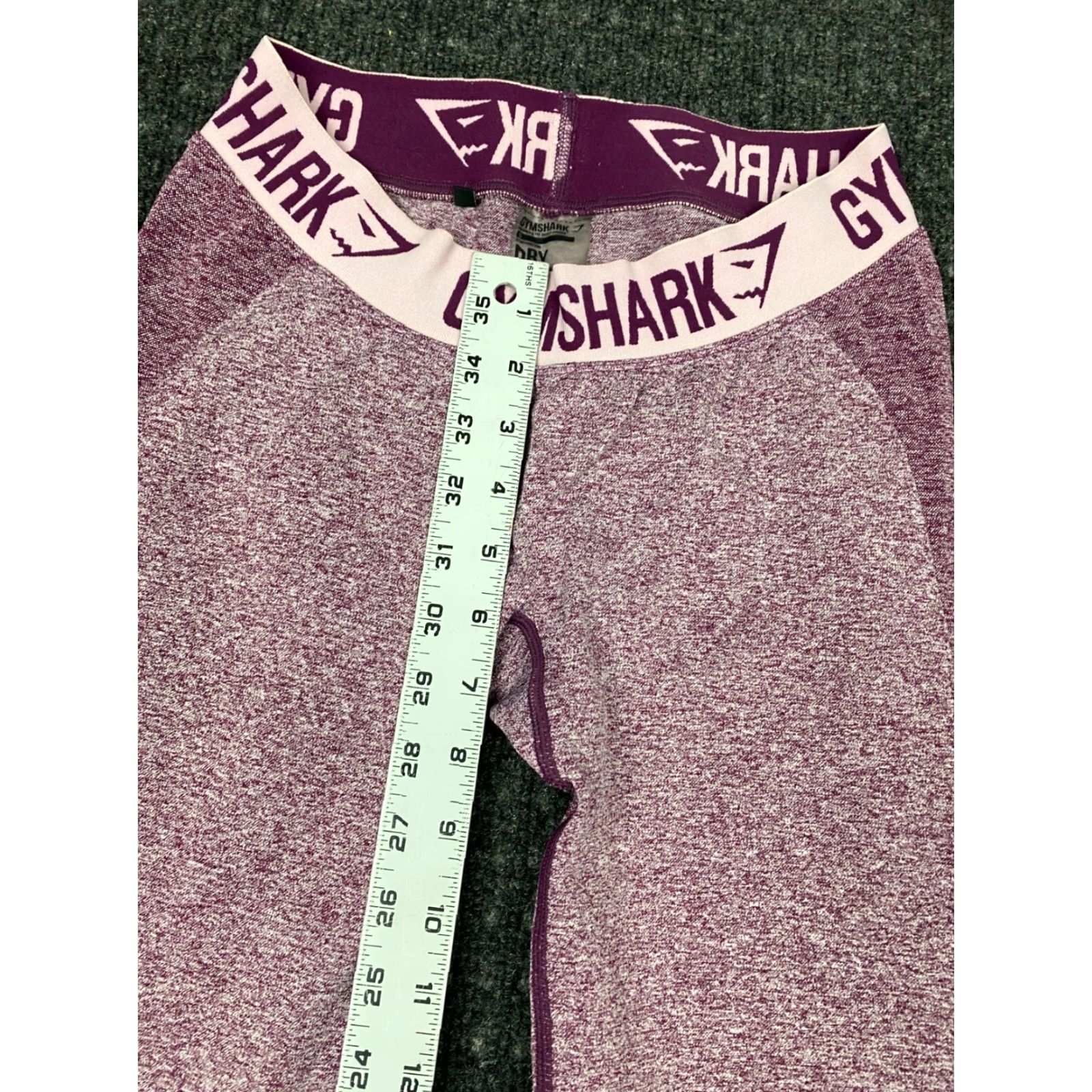 Gymshark Gymshark Leggings S Pink Compression Seamless Waistband Activewear Womens Regular Size 28" / US 6 / IT 42 - 7 Thumbnail