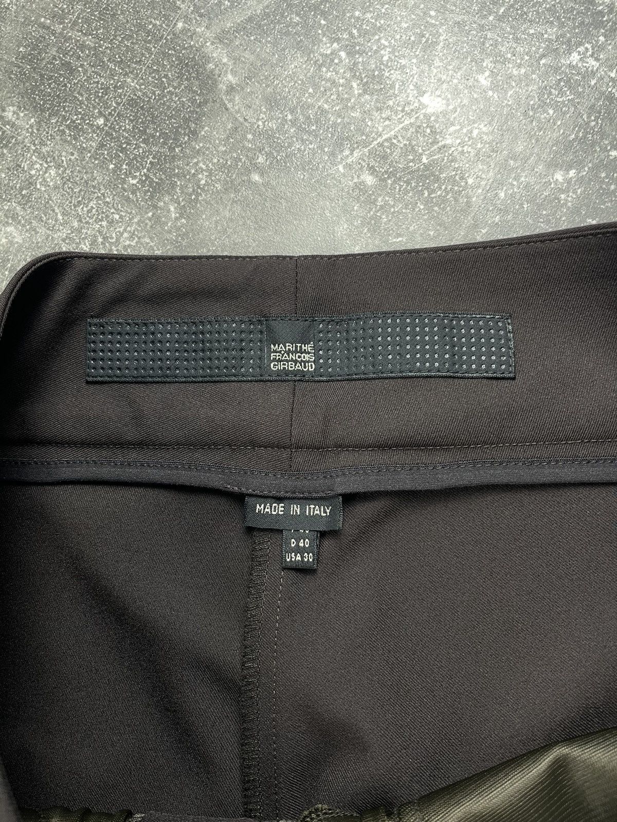 Marithe + Francois Girbaud Marithé François Girbaud VNTG Brown Flared Tailored Pants Size 32" / US 10 / IT 46 - 11 Thumbnail