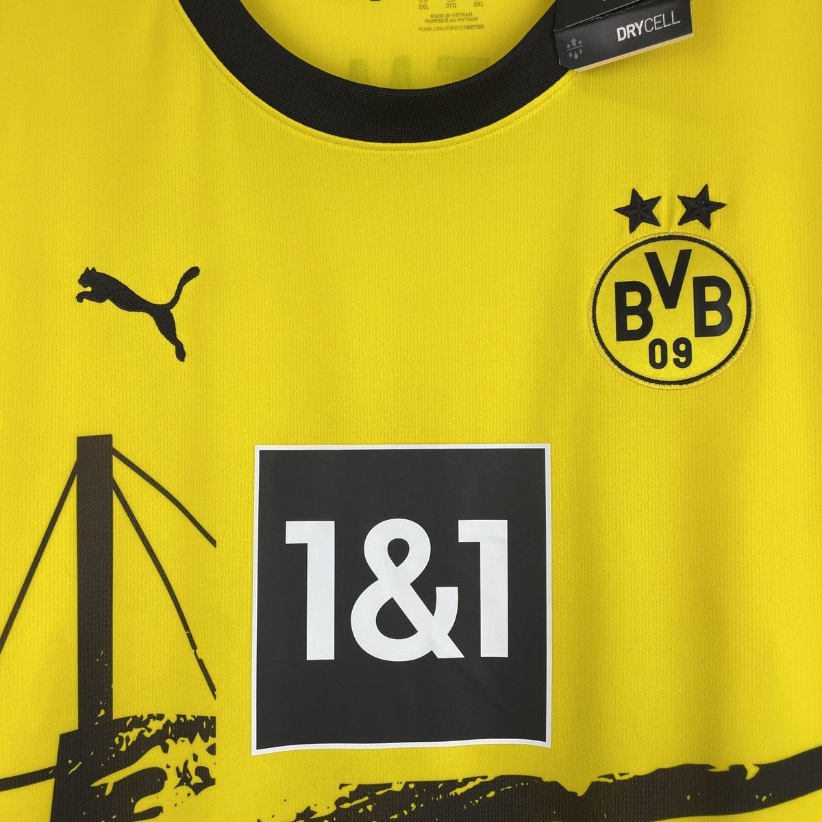 Puma Borussia Dortmund Home Puma Jersey Shirt 2023/2024 size 3XL Size US XXL / EU 58 / 5 - 4 Thumbnail