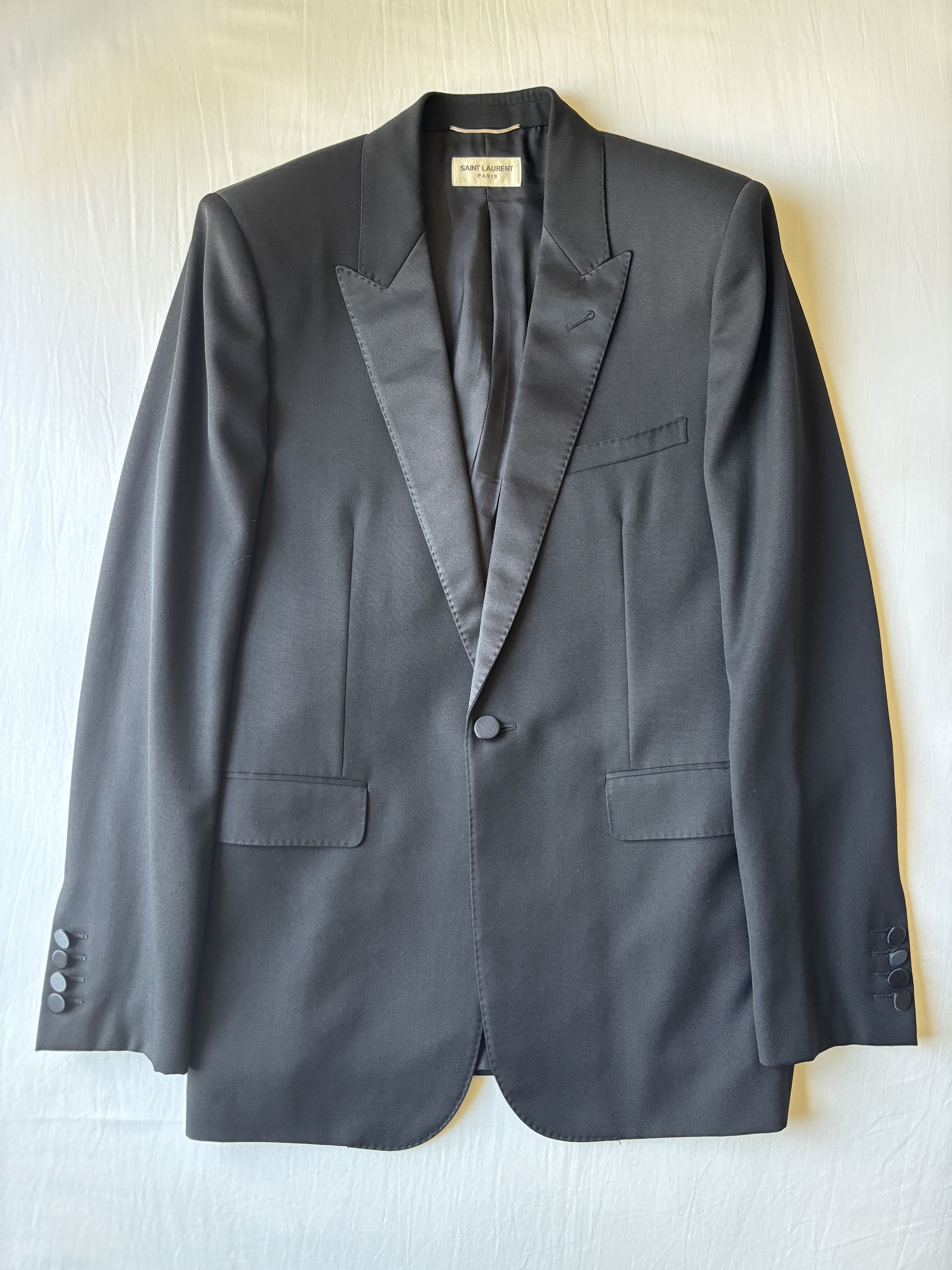 Saint Laurent Paris "Le Smoking" Saint Laurent par Hedi Slimane Size 50R - 1 Thumbnail