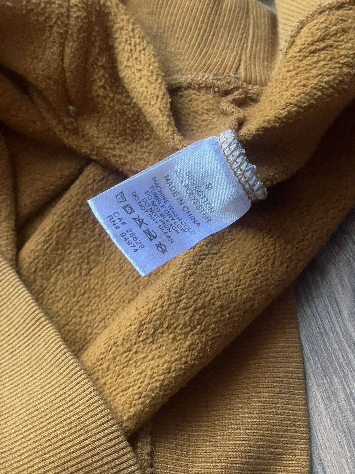 Stussy × Vintage Vintage 2000’s Stussy brown big logo hoodie Size US M / EU 48-50 / 2 - 8 Thumbnail