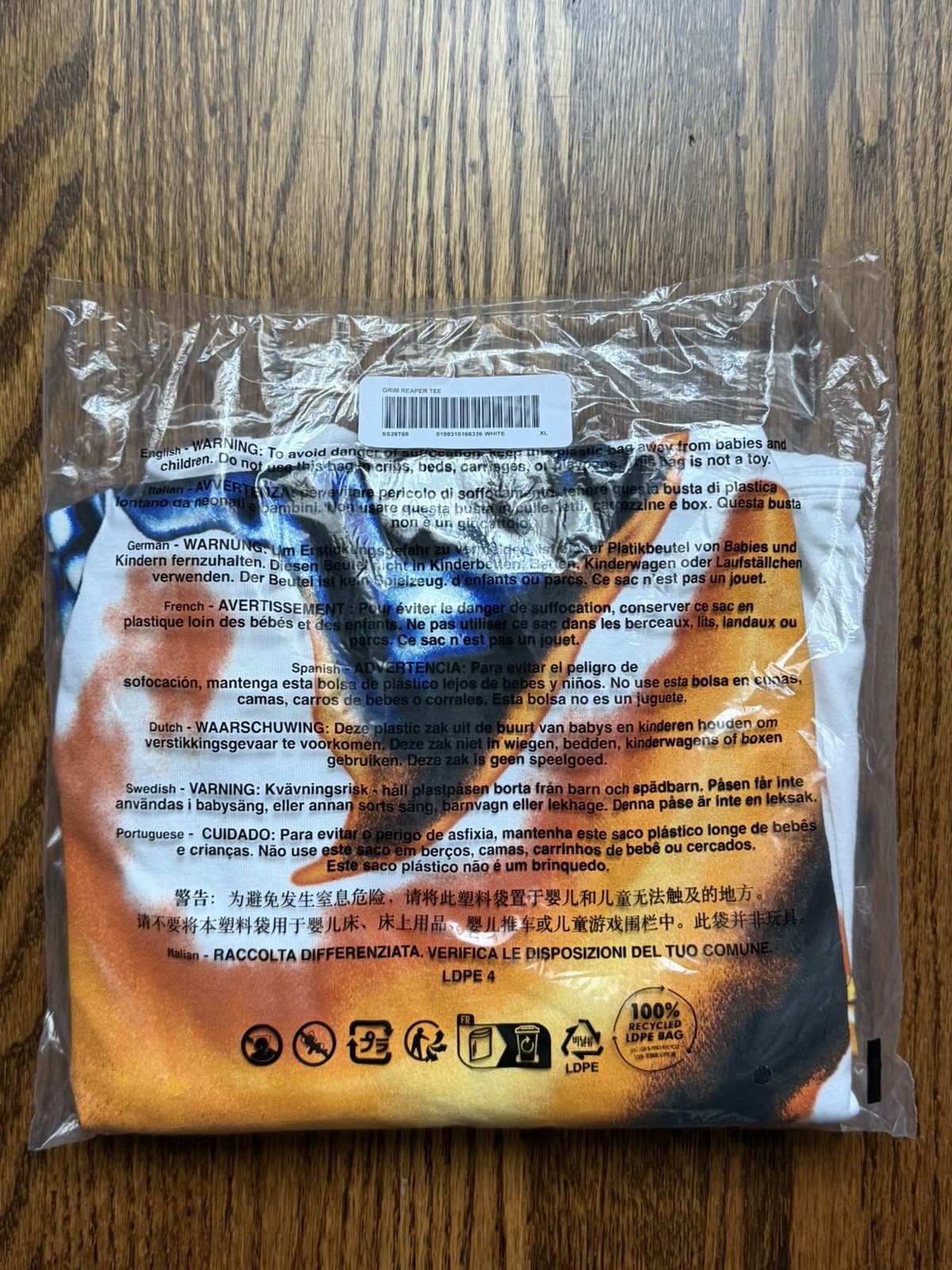 Supreme Supreme Grim Reaper Tee Size US XL / EU 56 / 4 - 4 Thumbnail