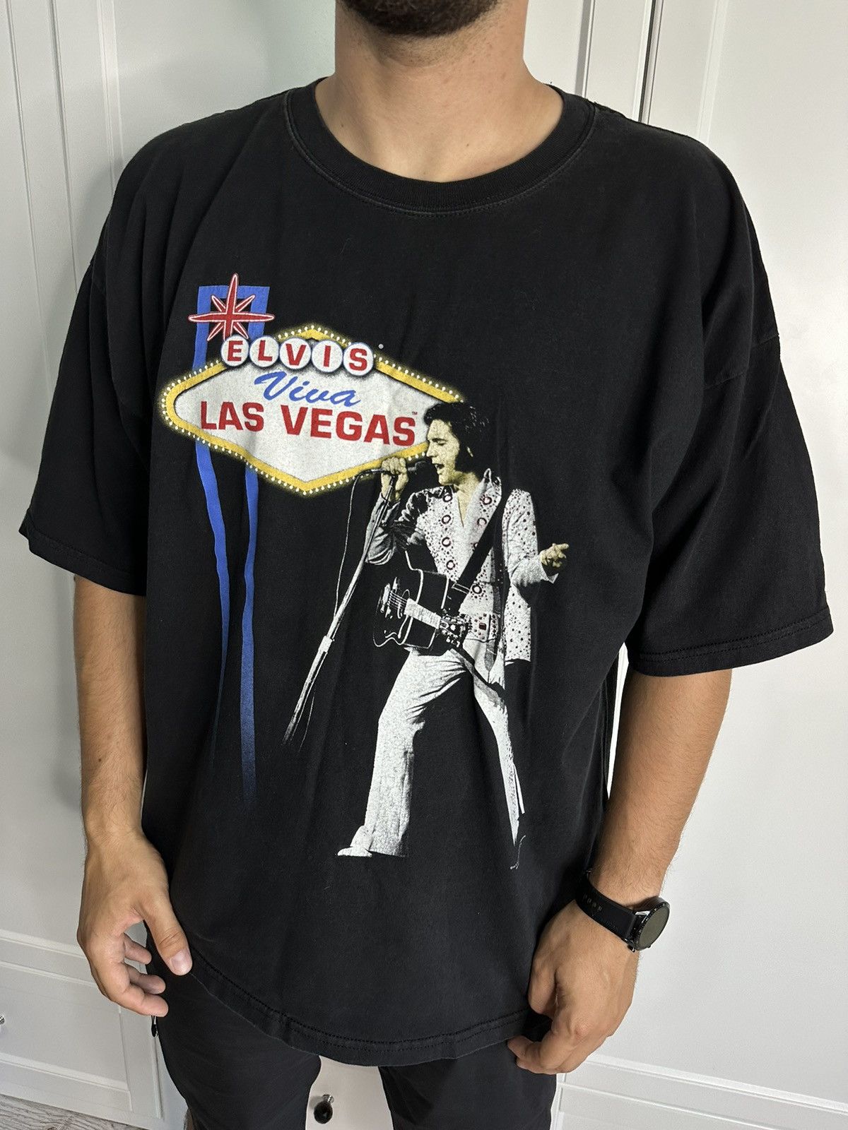 Elvis 2001 Viva Las Vegas Tee - Main Image