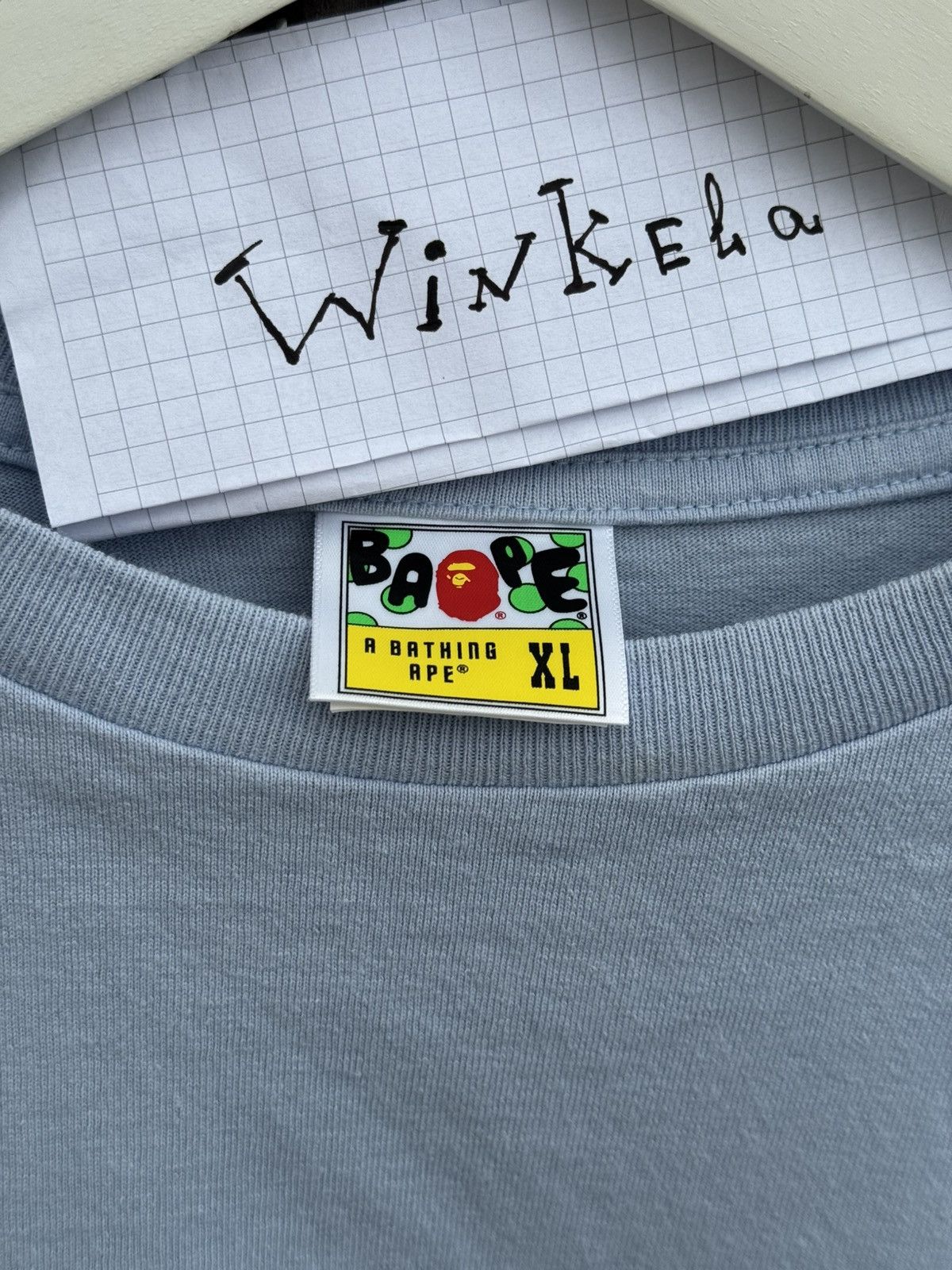 Bape Bape Authentic Basic Short Sleeve T-Shirt Size US XL / EU 56 / 4 - 7 Thumbnail