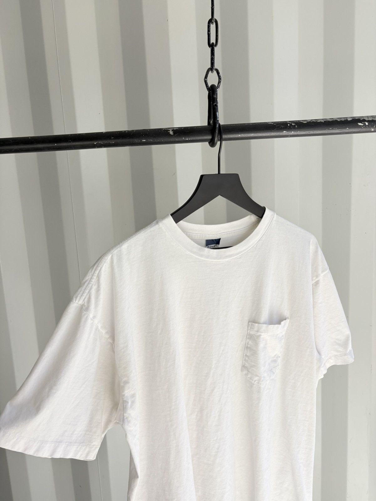Vintage Vintage Blank Shirt Faded Tee Boxy Distressed Grunge Band Size US XL / EU 56 / 4 - 4 Thumbnail