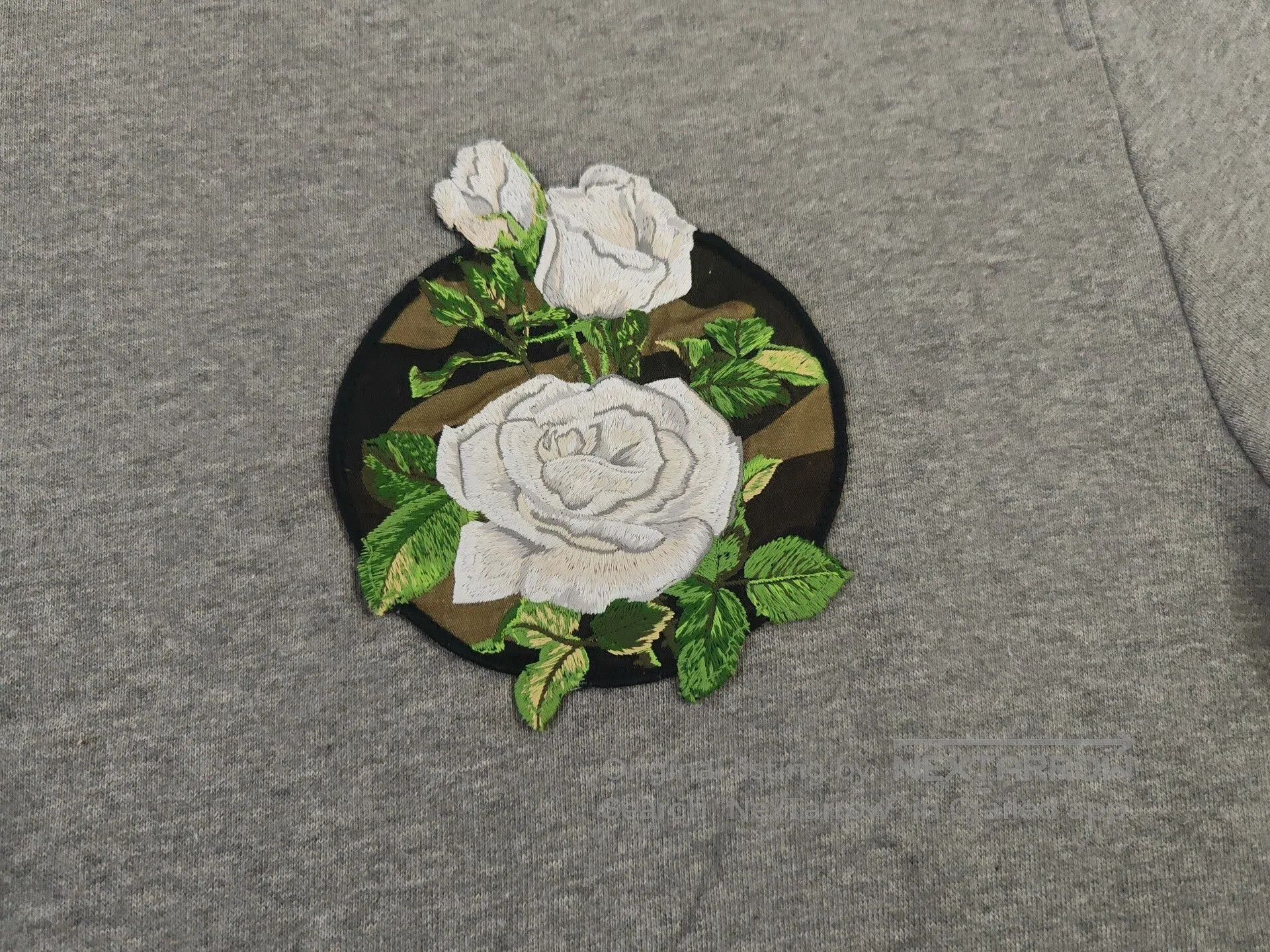 Dior Dior Men's Floral Embroidered Sweatshirt. Size US L / EU 52-54 / 3 - 6 Thumbnail