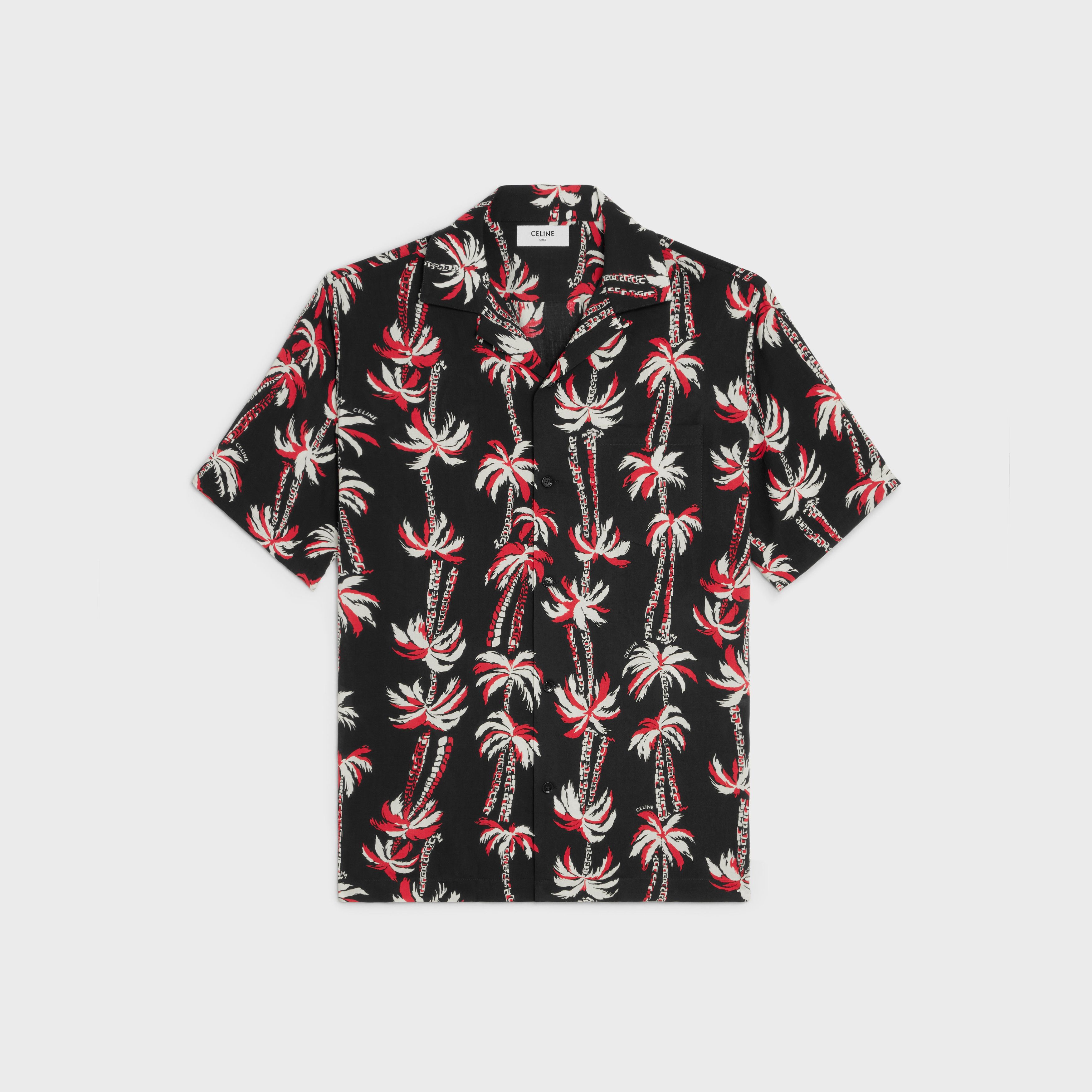 Celine Hawaiian Shirt in Printed Viscose Size US L / EU 52-54 / 3 - 1 Thumbnail