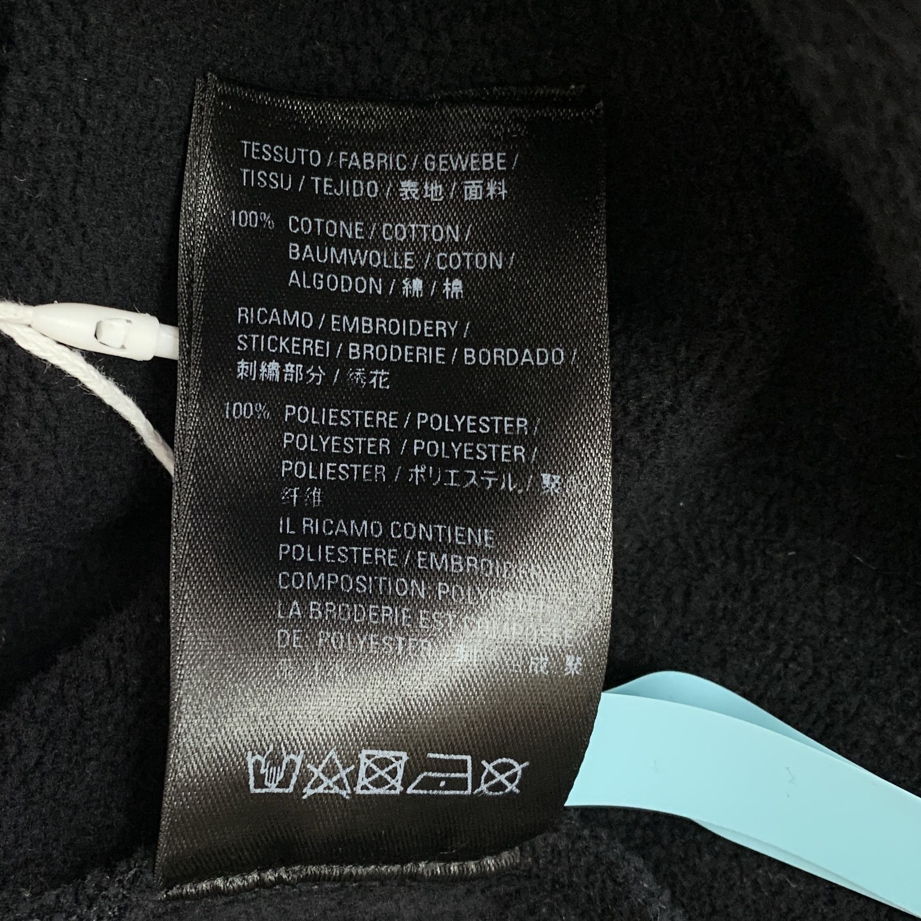 Balenciaga Balenciaga Logo Embroidered Hoodie (XS) Size US XS / EU 42 / 0 - 9 Thumbnail