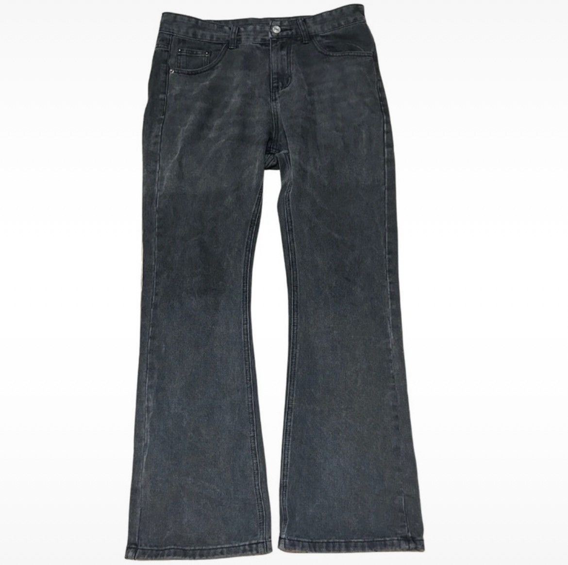 Japanese Brand flared denim japanesse pants Size US 31 - 1 Thumbnail