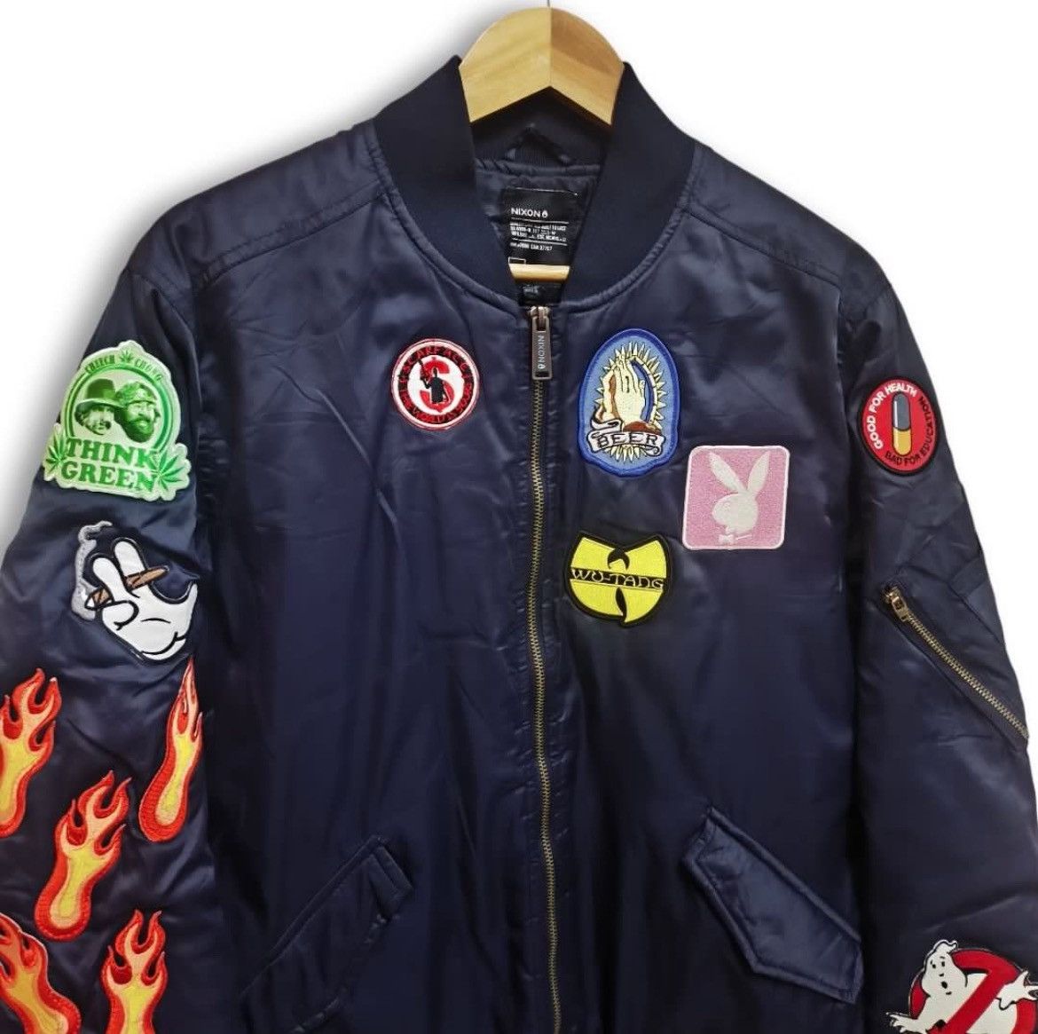Nixon Nixon Patches Bomber Jacket Size US M / EU 48-50 / 2 - 3 Thumbnail