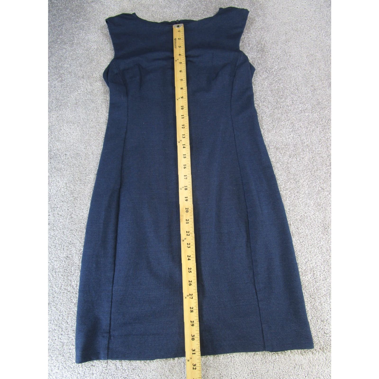 M.M.LaFleur VINTAGE MM.LaFleur Dress Womens 4 Blue Bodycon Sheath Sleeveless Short Size S / US 4 / IT 40 - 7 Thumbnail