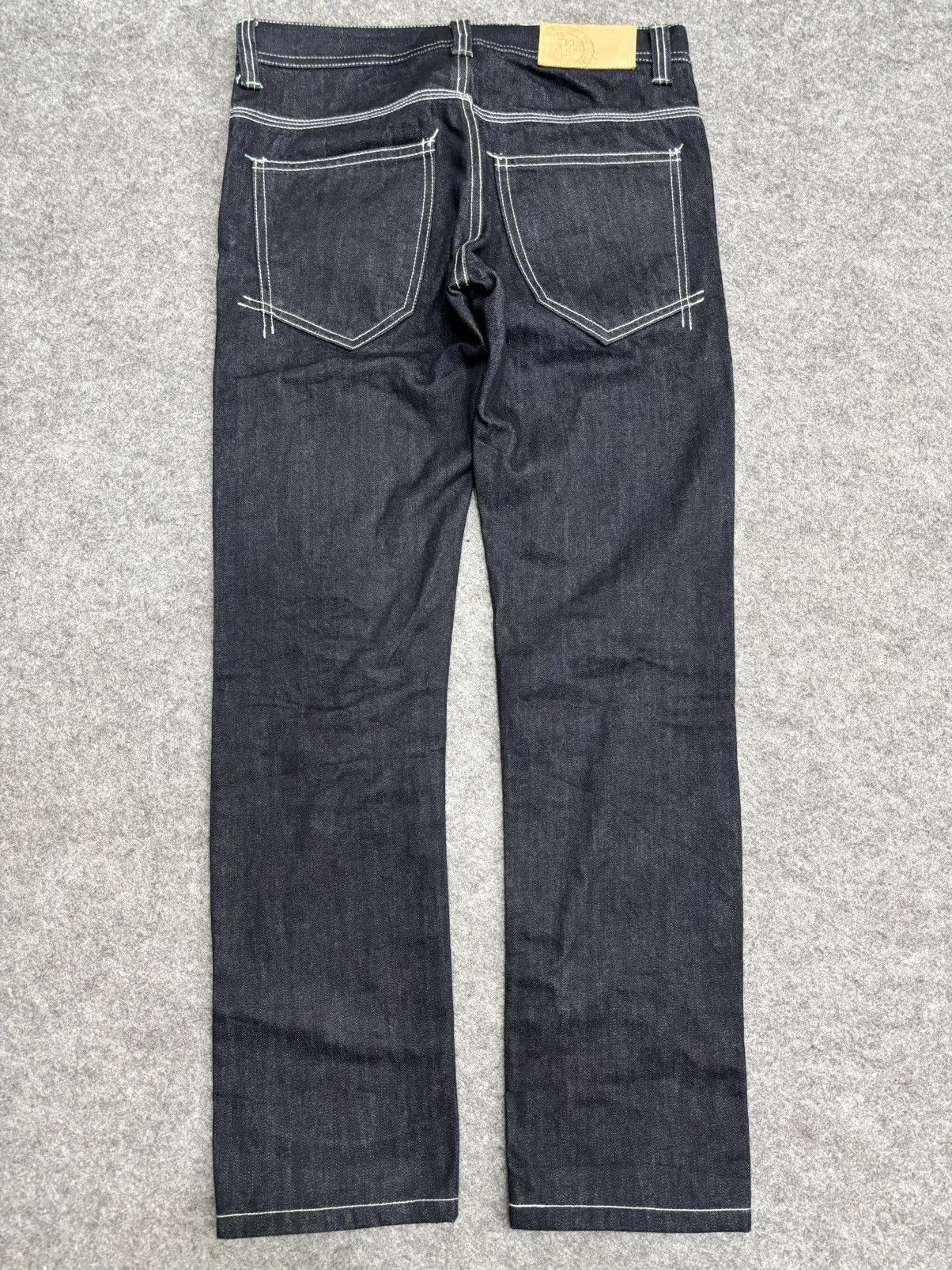 Japanese Brand 💥 Japan Style💥Eta Doro Midas Rare Design Slim Denim F511 Size US 31 - 9 Thumbnail