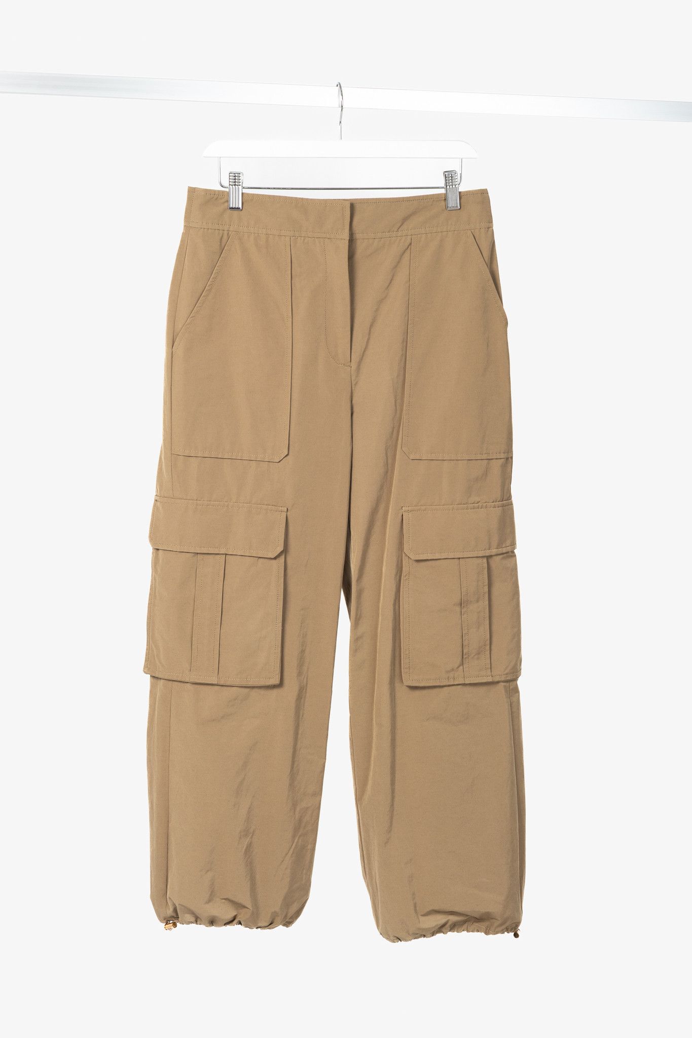Veronica Beard Veronica Beard Dari Sepia Cotton Faille Cargo Pants Size 28" / US 6 / IT 42 - 1 Thumbnail