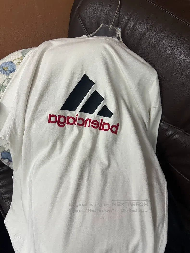 Balenciaga Balenciaga Co-Branded Adidas Short Sleeve Size US M / EU 48-50 / 2 - 1 Thumbnail
