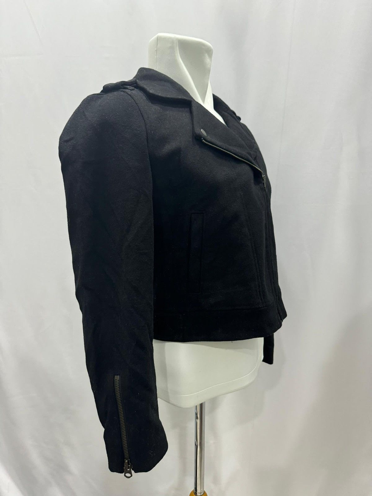 Gap GAP ladies Biker Jacket with Zippers Size M / US 6-8 / IT 42-44 - 3 Thumbnail
