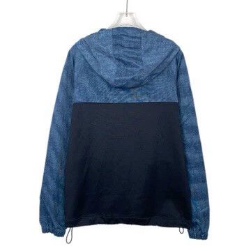 Dior Dior Blue logo old flower stitching hooded sweatshirt jacke Size US XS / EU 42 / 0 - 2 Thumbnail