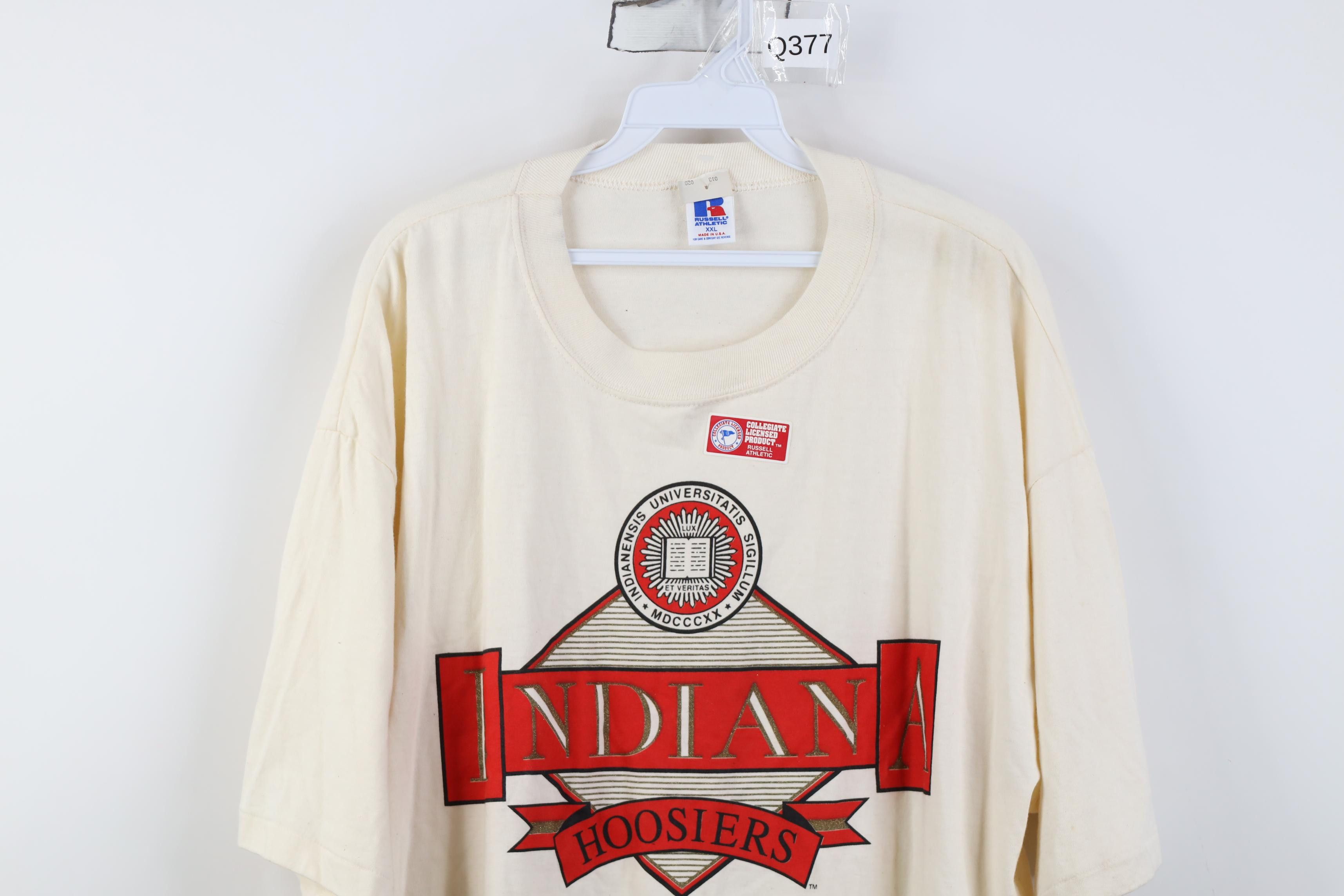 Russell Athletic Deadstock Vintage 90s Russell Athletic University T-Shirt Size US XXL / EU 58 / 5 - 2 Thumbnail